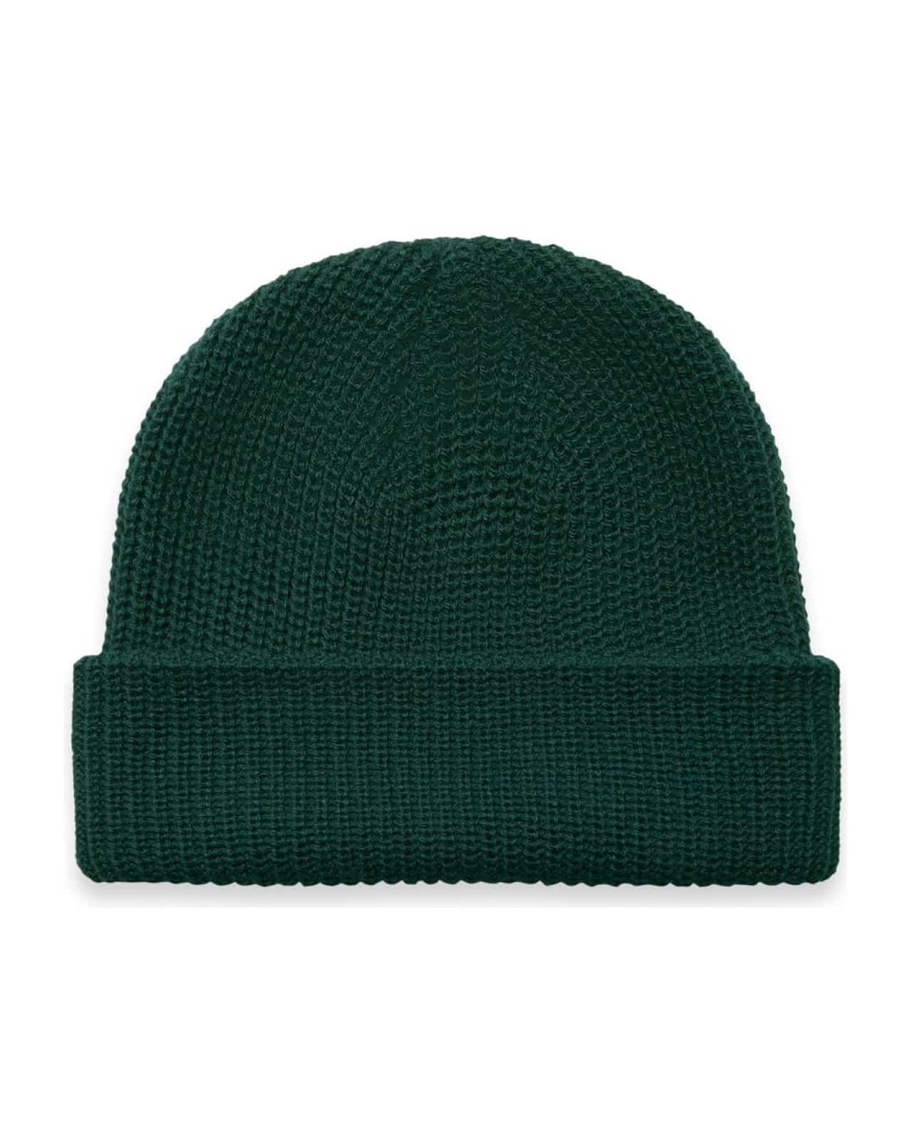 AS Colour 1120 Mütze Pine Green – Vorderseite