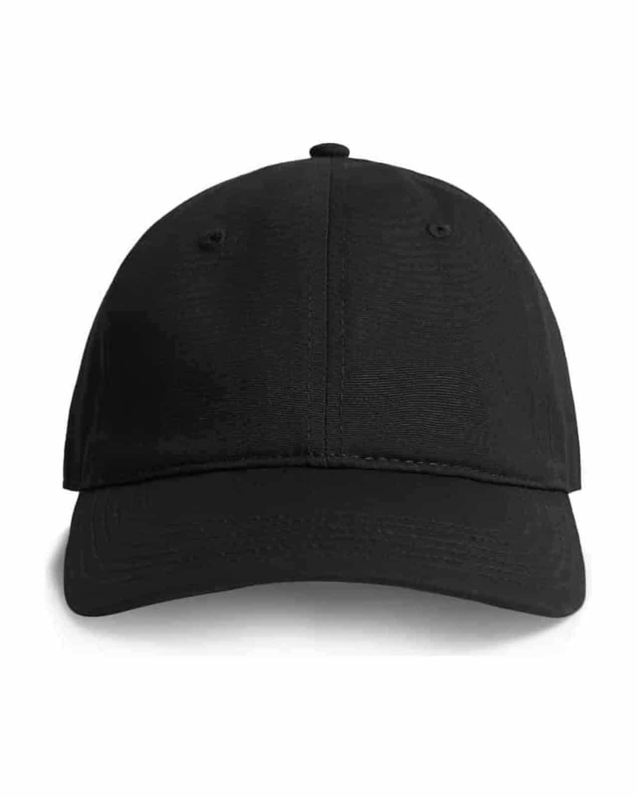 AS Colour 1130 Cap Black – Vorderseite