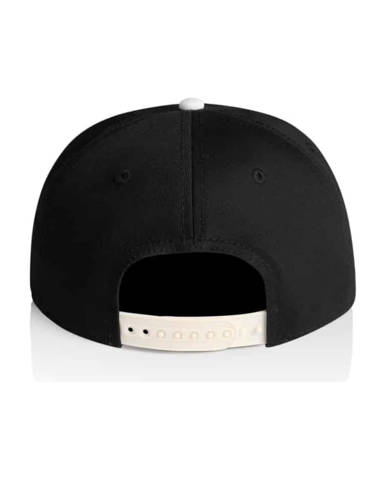 AS Colour 1154 Cap Black/Natural – Rückseite