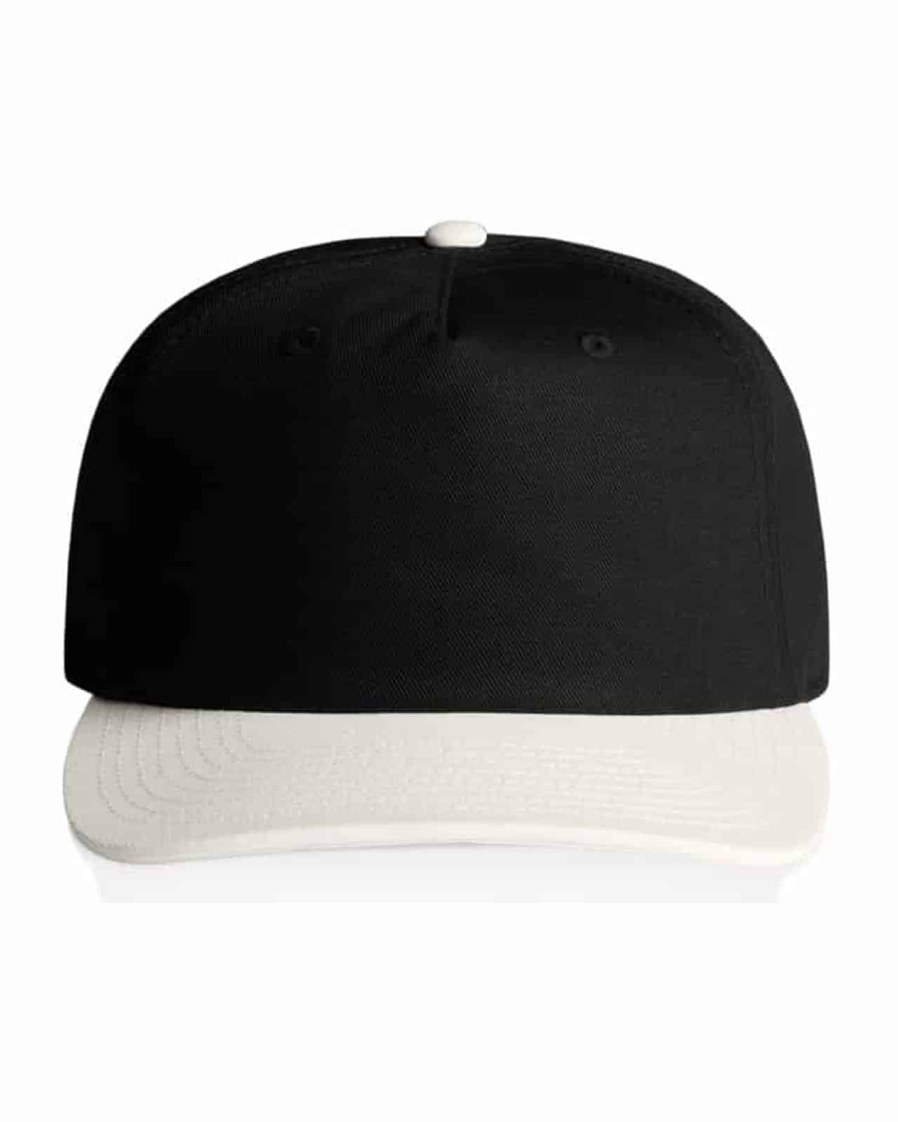 AS Colour 1154 Cap Black/Natural – Vorderseite