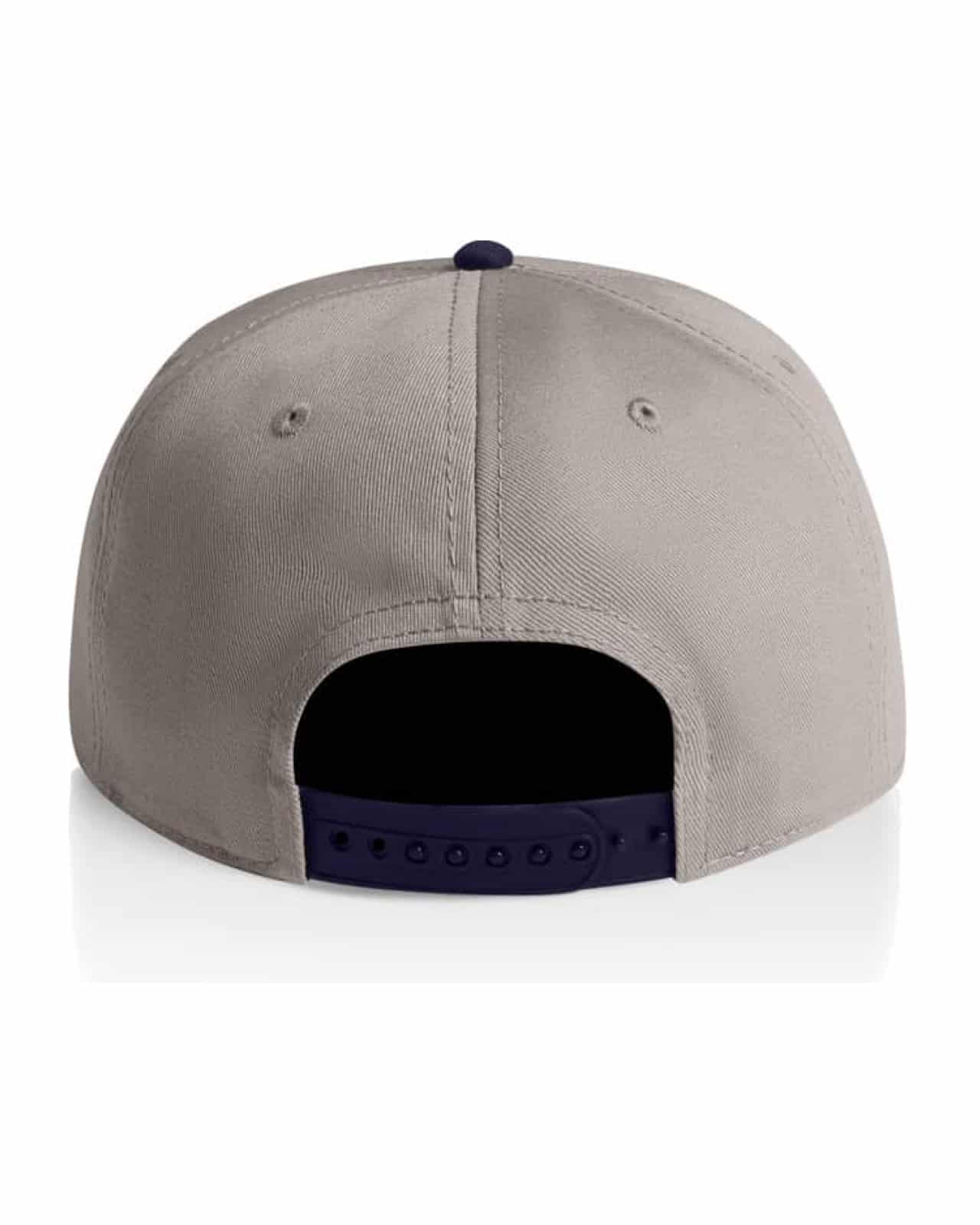 AS Colour 1154 Cap Light Grey/Midnight – Rückseite