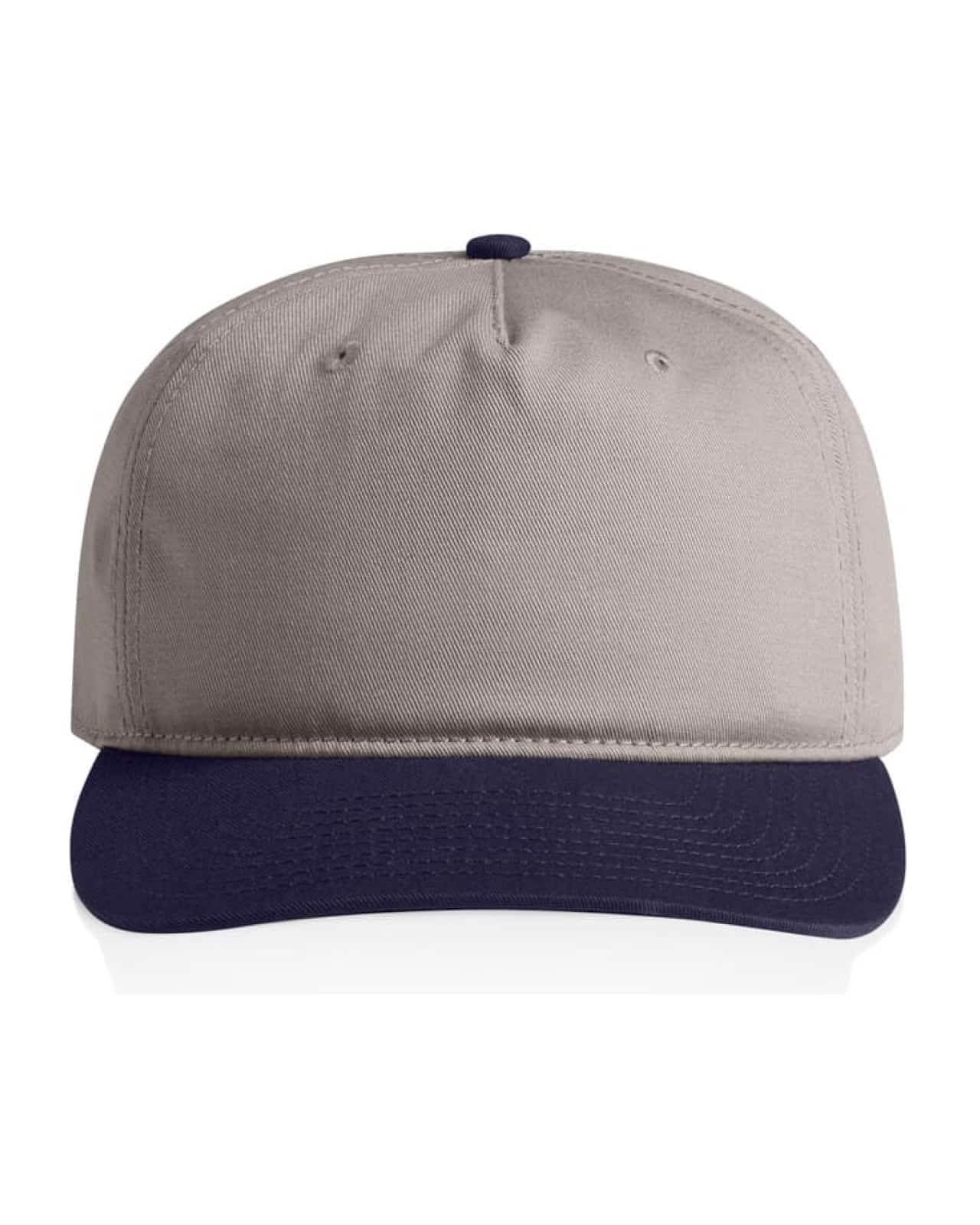 AS Colour 1154 Cap Light Grey/Midnight – Vorderseite