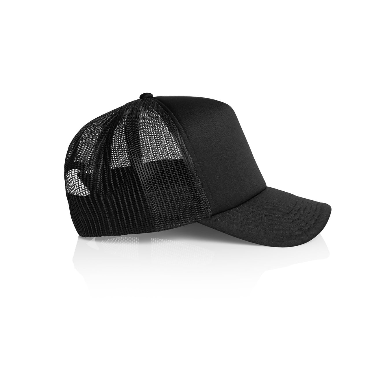 AS Colour 1161 Cap Black – Seitenansicht