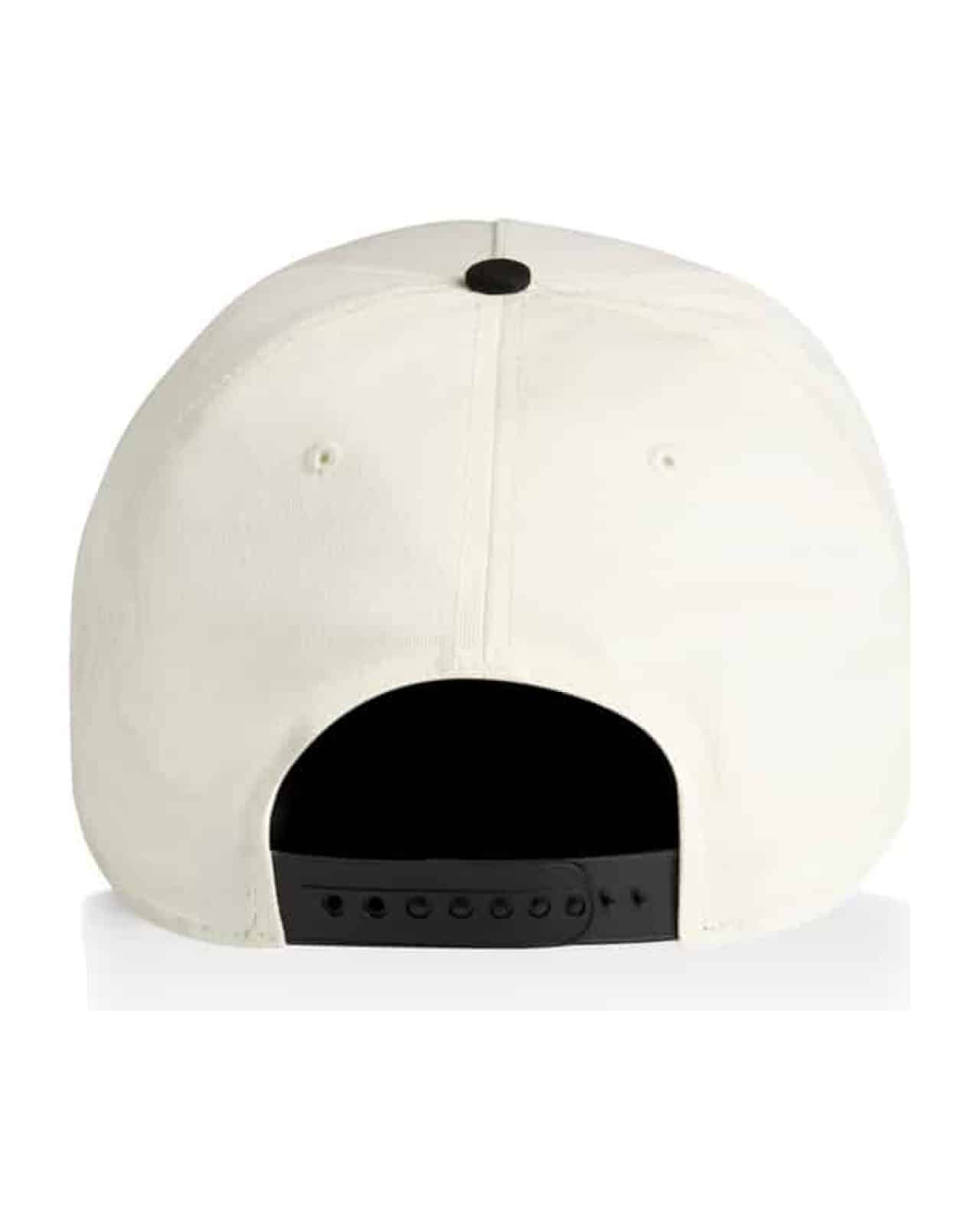 AS Colour 1165 Cap Natural/Black – Rückseite
