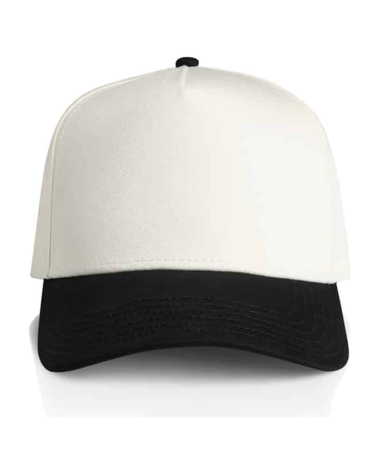 AS Colour 1165 Cap Natural/Black – Vorderseite