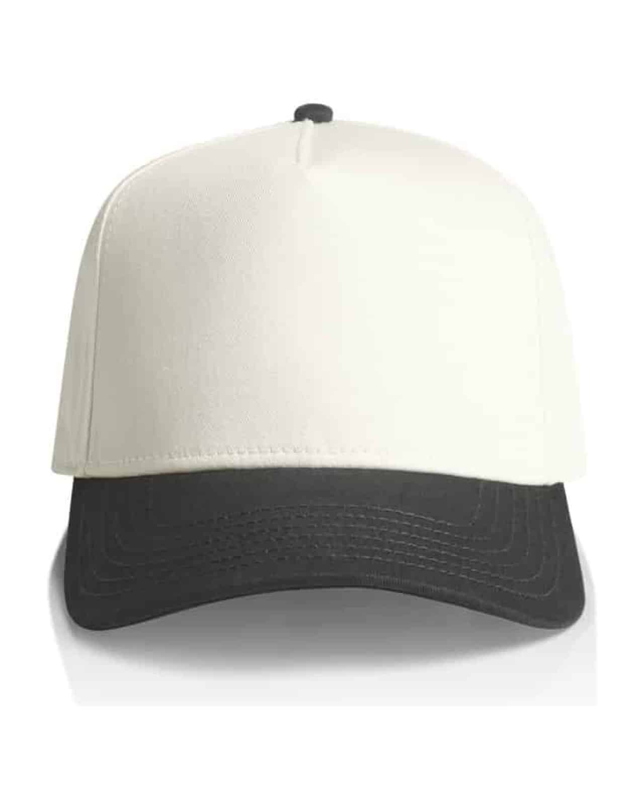 AS Colour 1165 Cap Natural/Coal – Vorderseite
