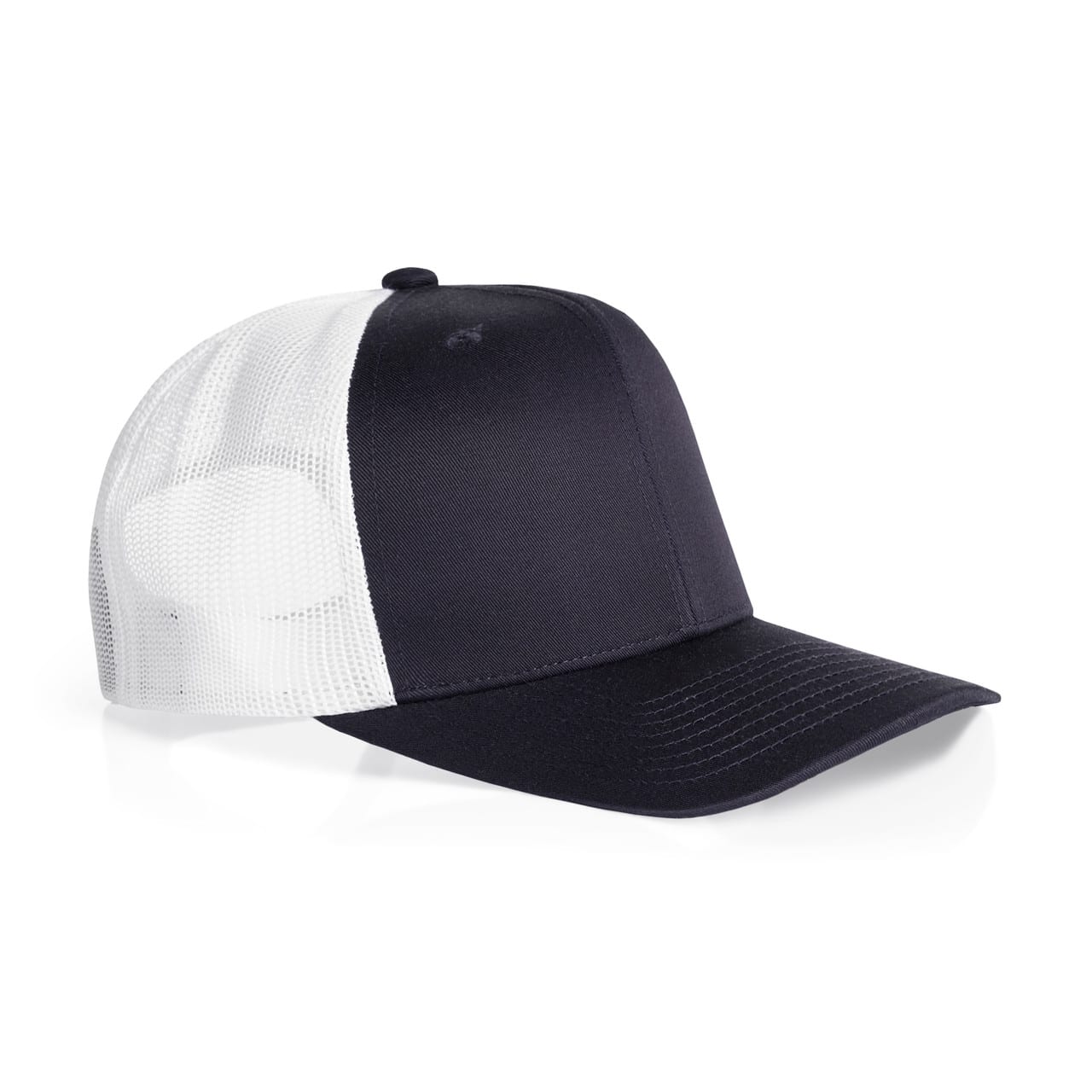 AS Colour 1191 Cap Ink Blue/White – Seitenansicht