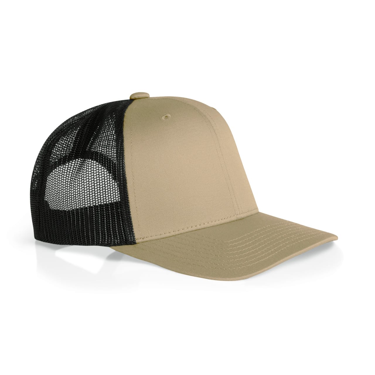 AS Colour 1191 Cap Khaki/Black – Seitenansicht