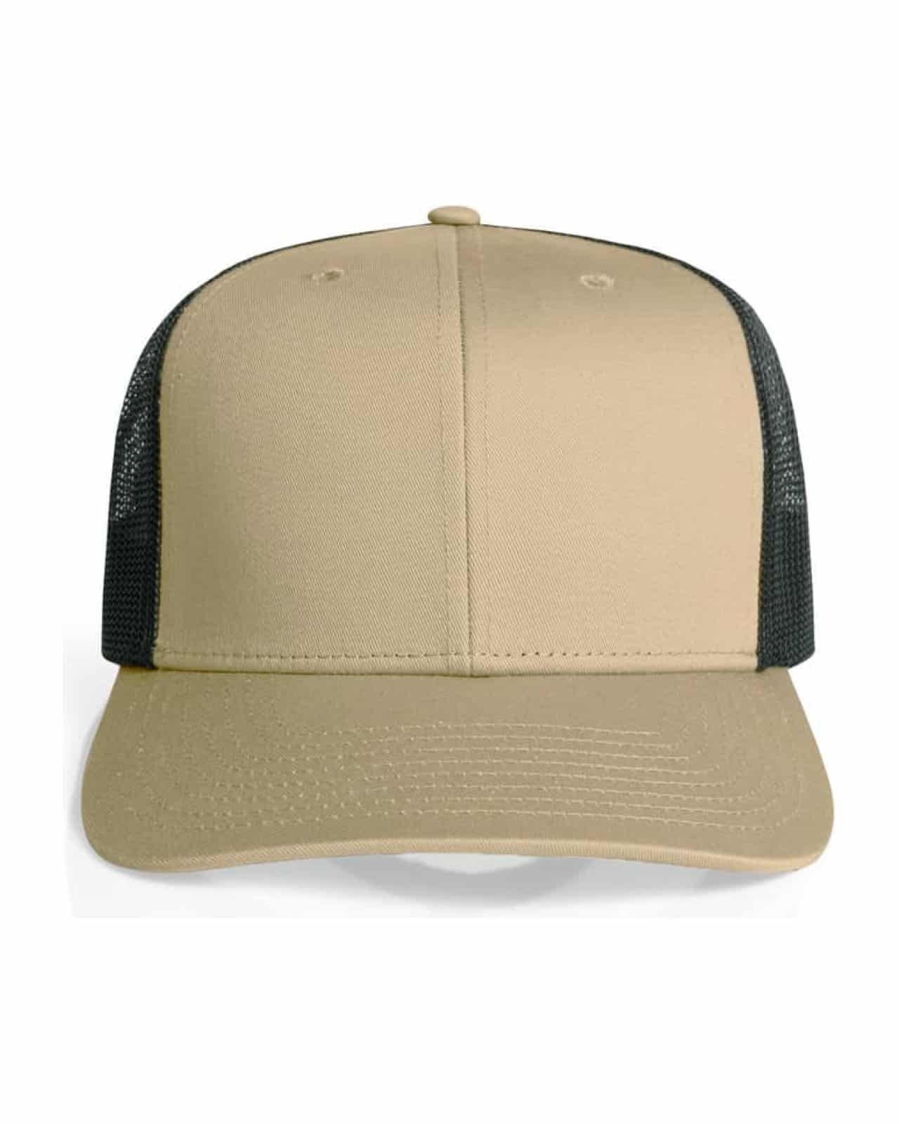 AS Colour 1191 Cap Khaki/Black – Vorderseite