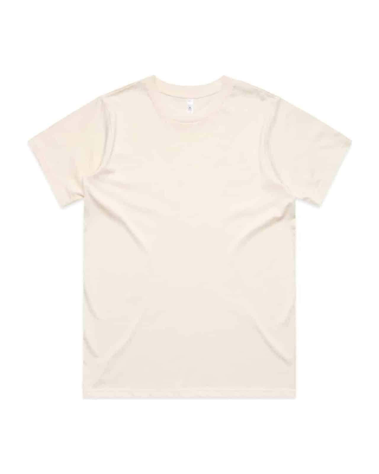 AS Colour 4026 T-Shirt Ecru – Vorderseite