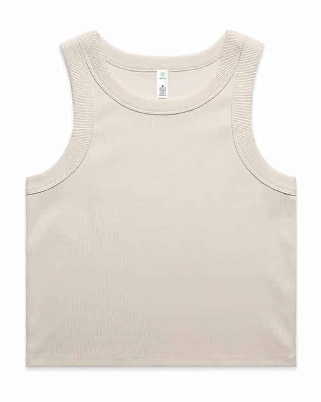 AS Colour 4064G Bio-Tanktop Bone – Vorderseite
