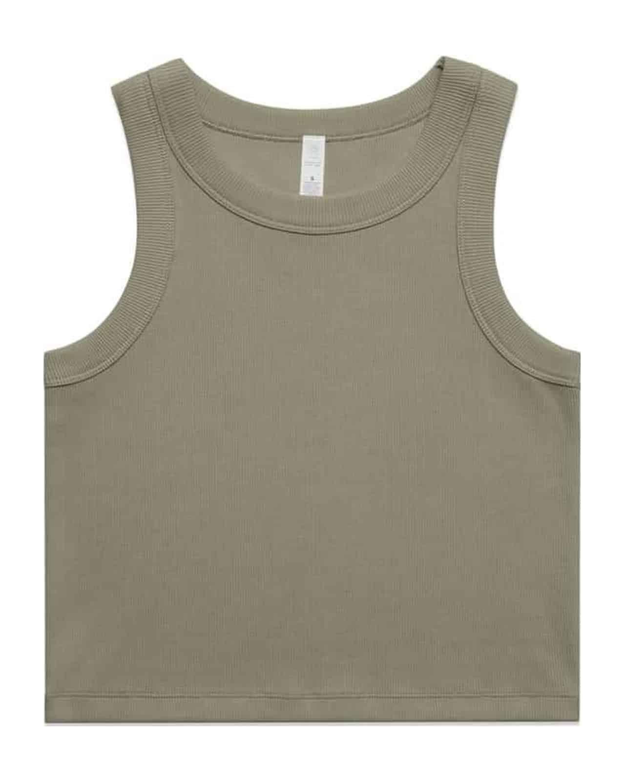 AS Colour 4064G Bio-Tanktop Eucalyptus – Vorderseite