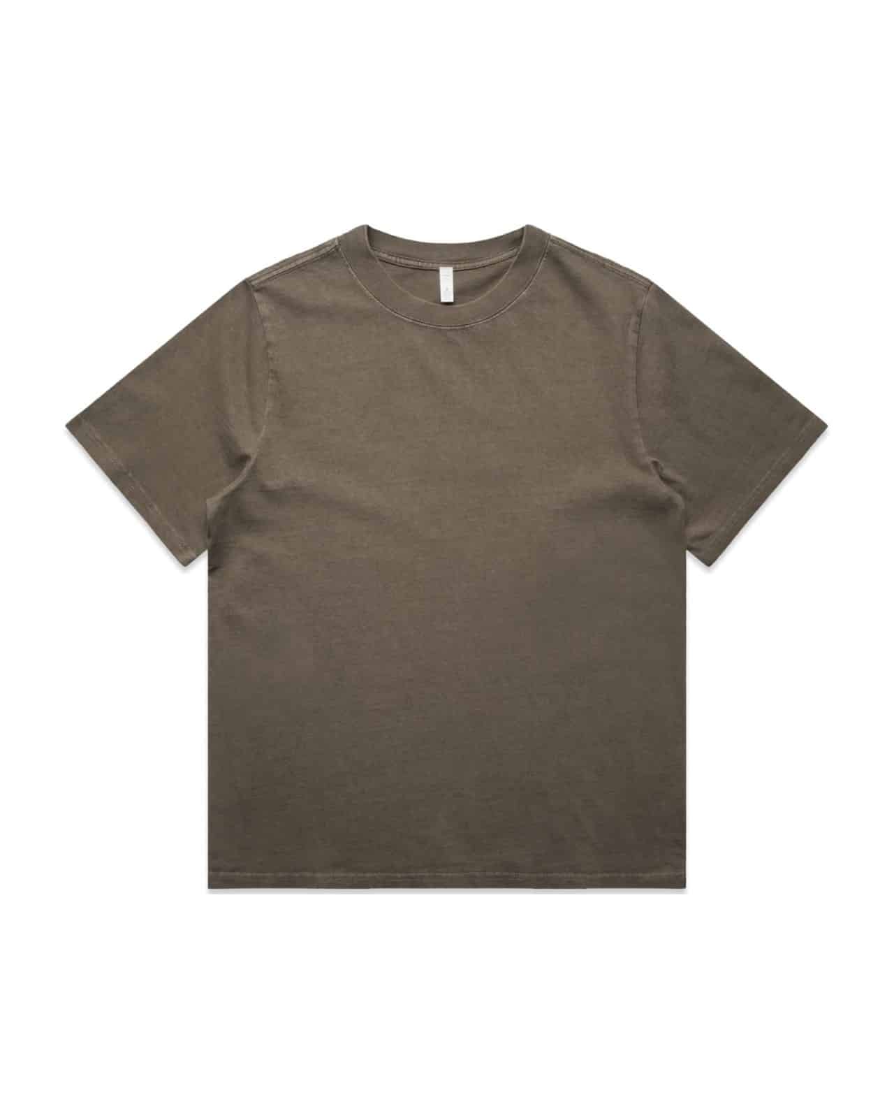 AS Colour 4082 T-Shirt Faded Brown – Vorderseite