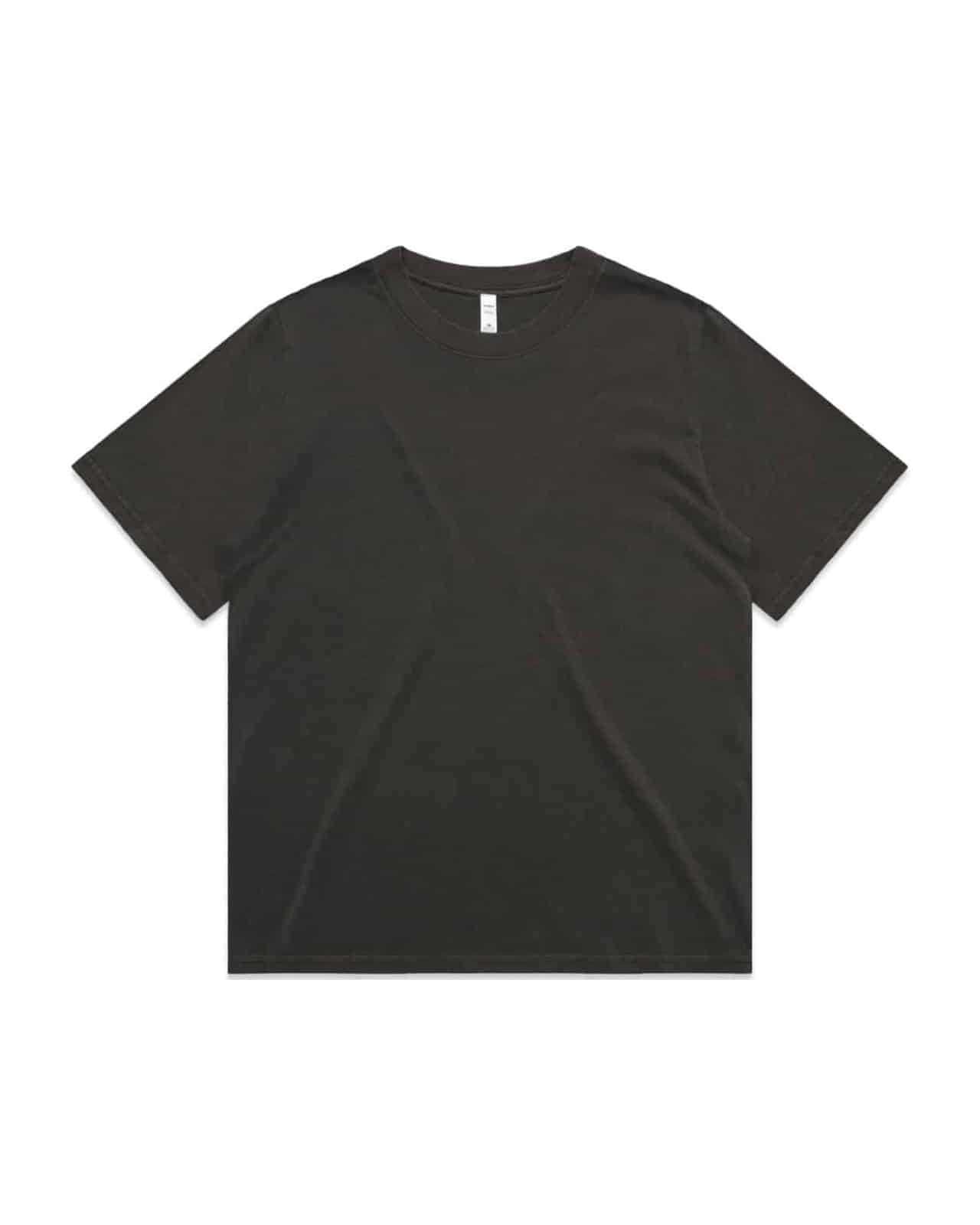 AS Colour 4082 T-Shirt Faded Coal – Vorderseite