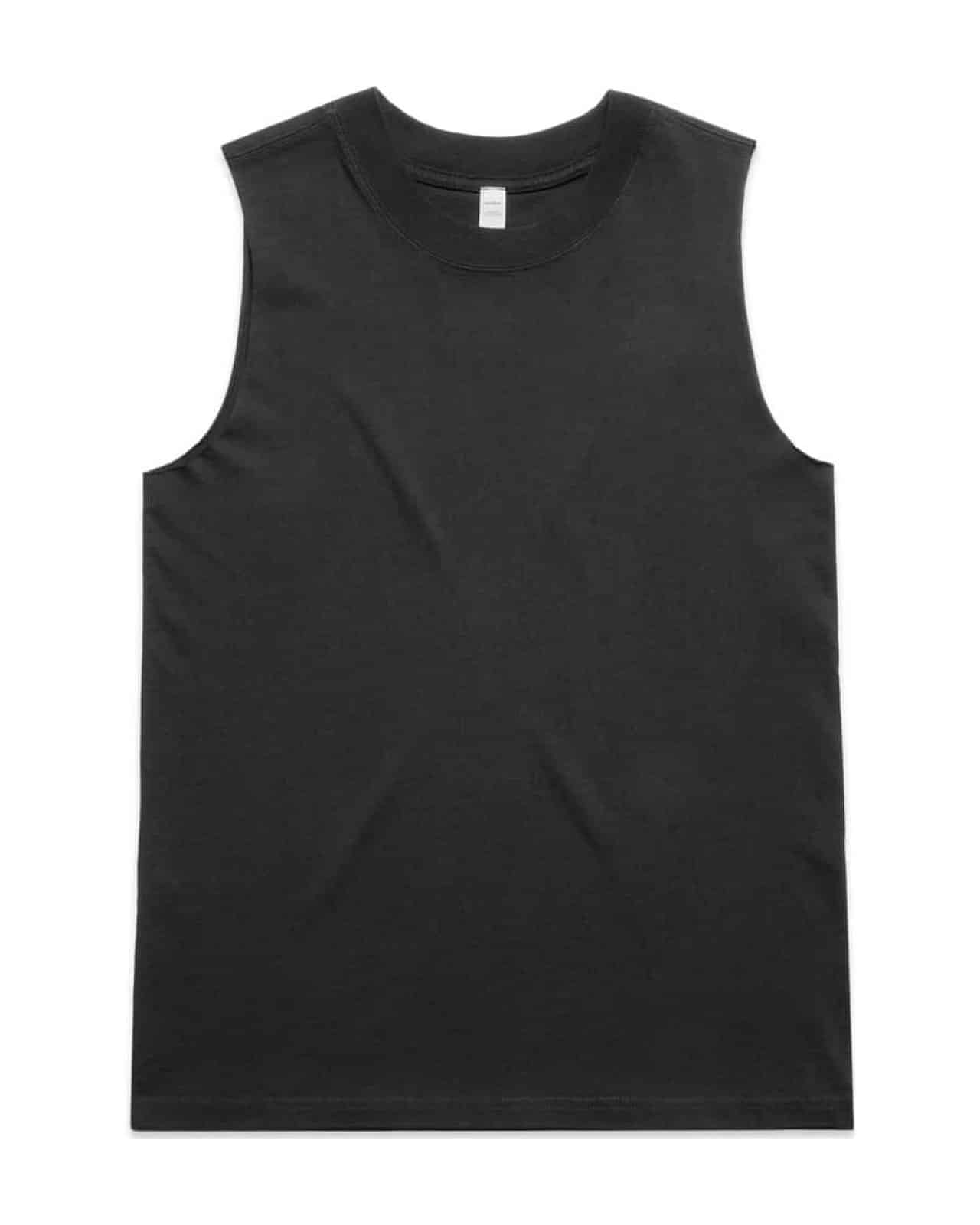 AS Colour 4084 Tanktop Faded Black – Vorderseite