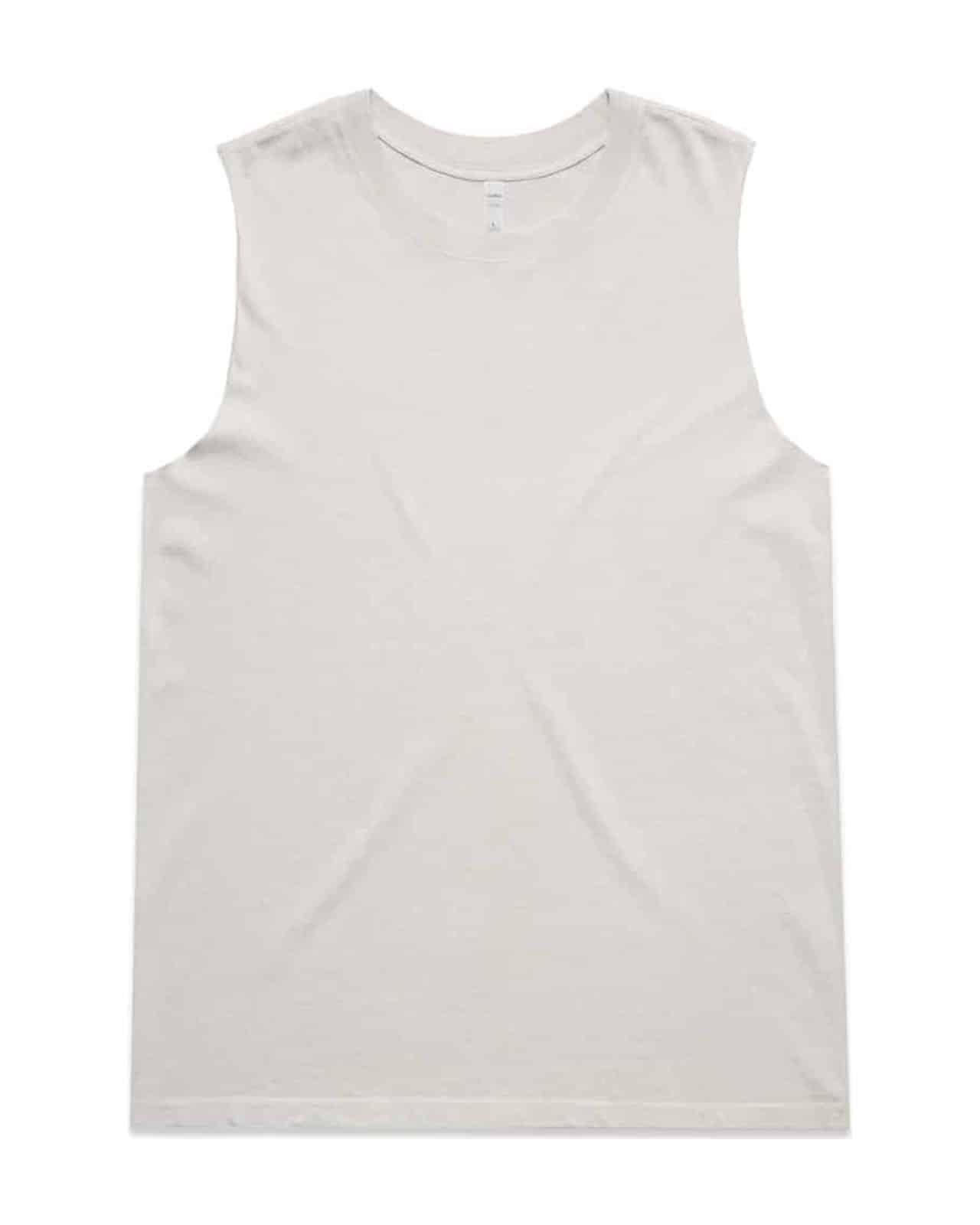 AS Colour 4084 Tanktop Faded Bone – Vorderseite