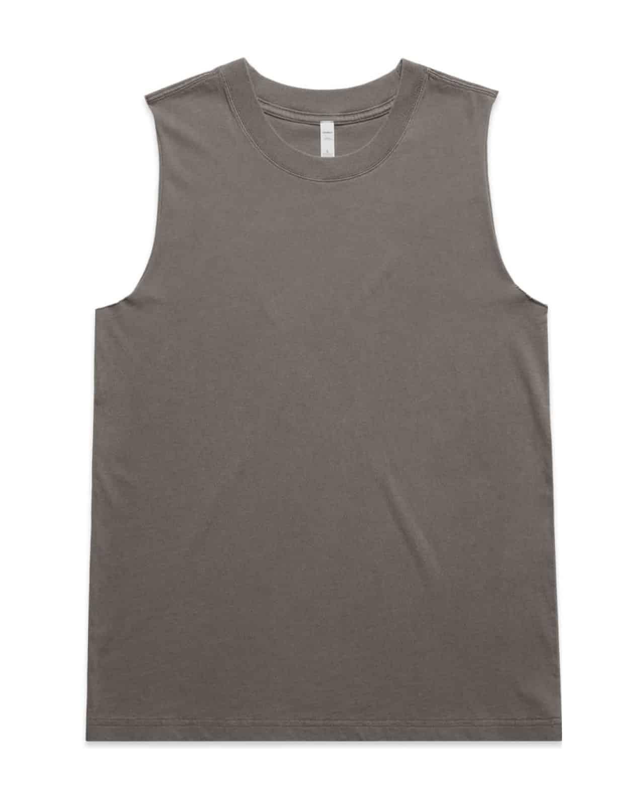 AS Colour 4084 Tanktop Faded Grey – Vorderseite