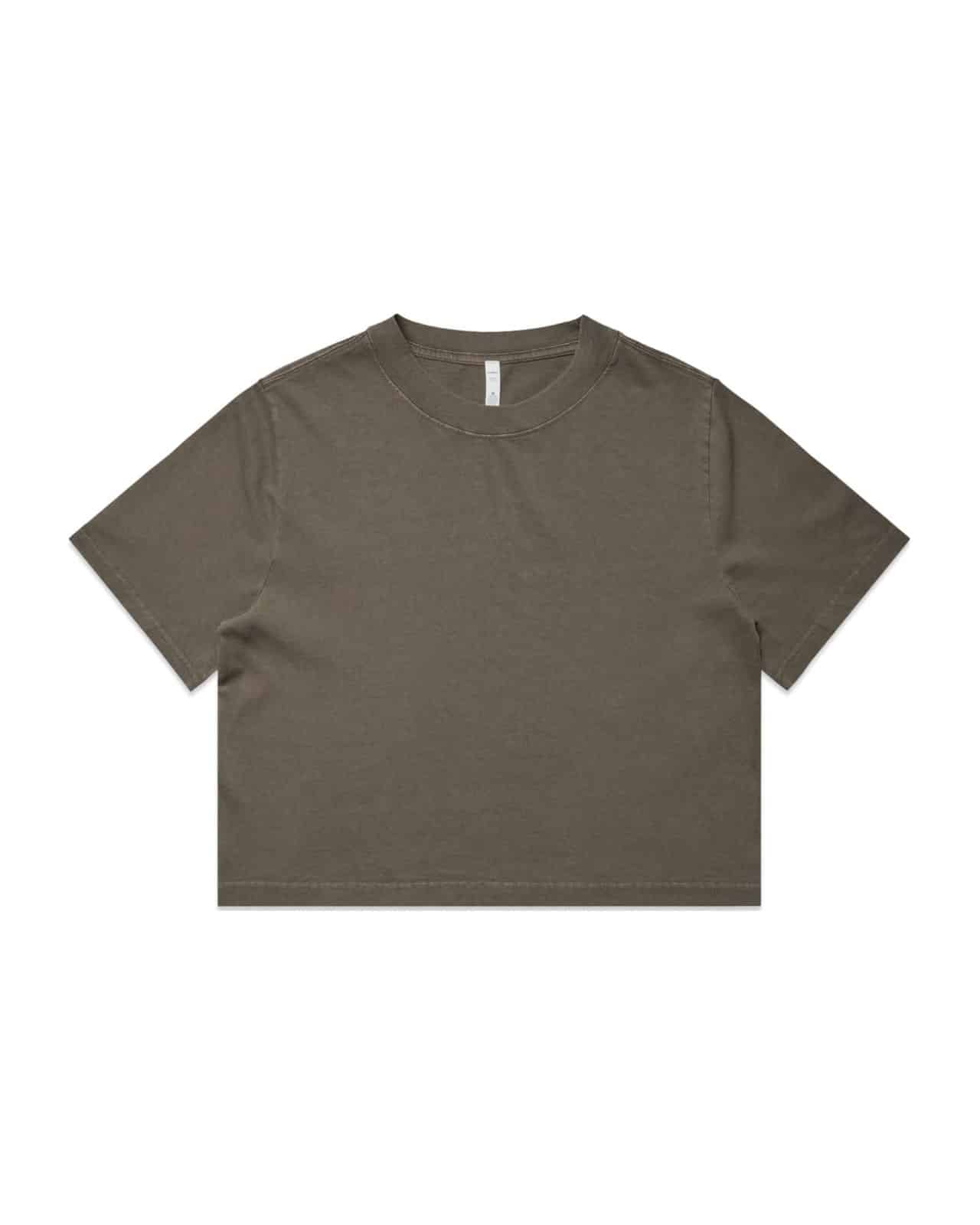 AS Colour 4089 T-Shirt Faded Brown – Vorderseite