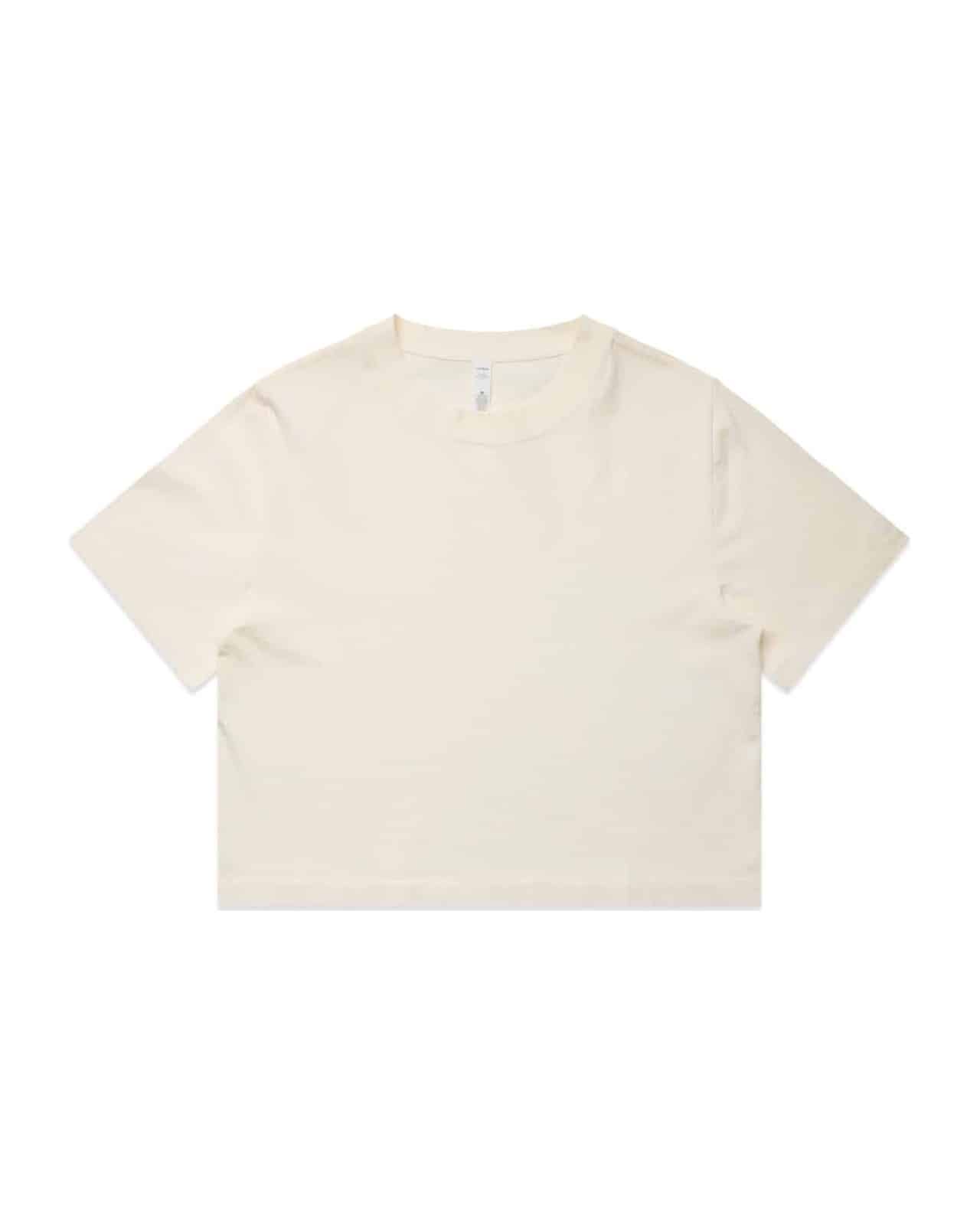 AS Colour 4089 T-Shirt Faded Ecru – Vorderseite