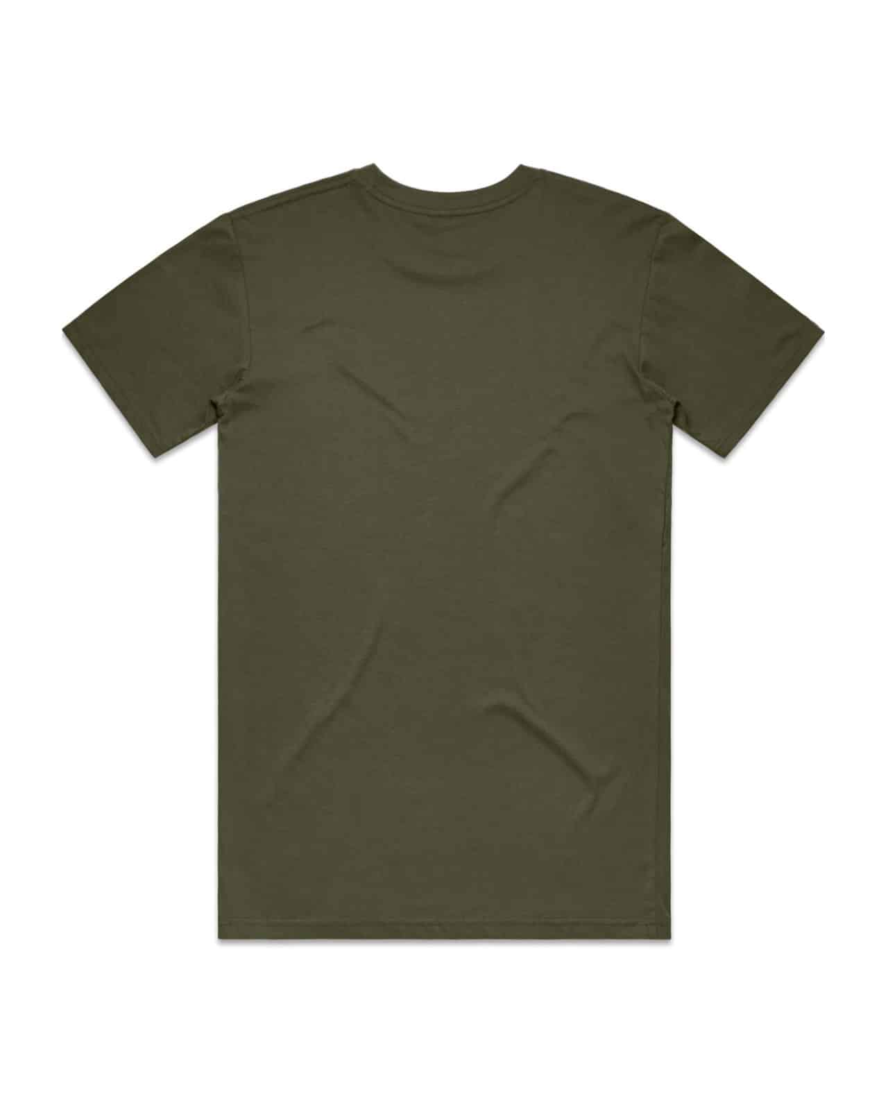 AS Colour 5001 T-Shirt Army – Rückseite