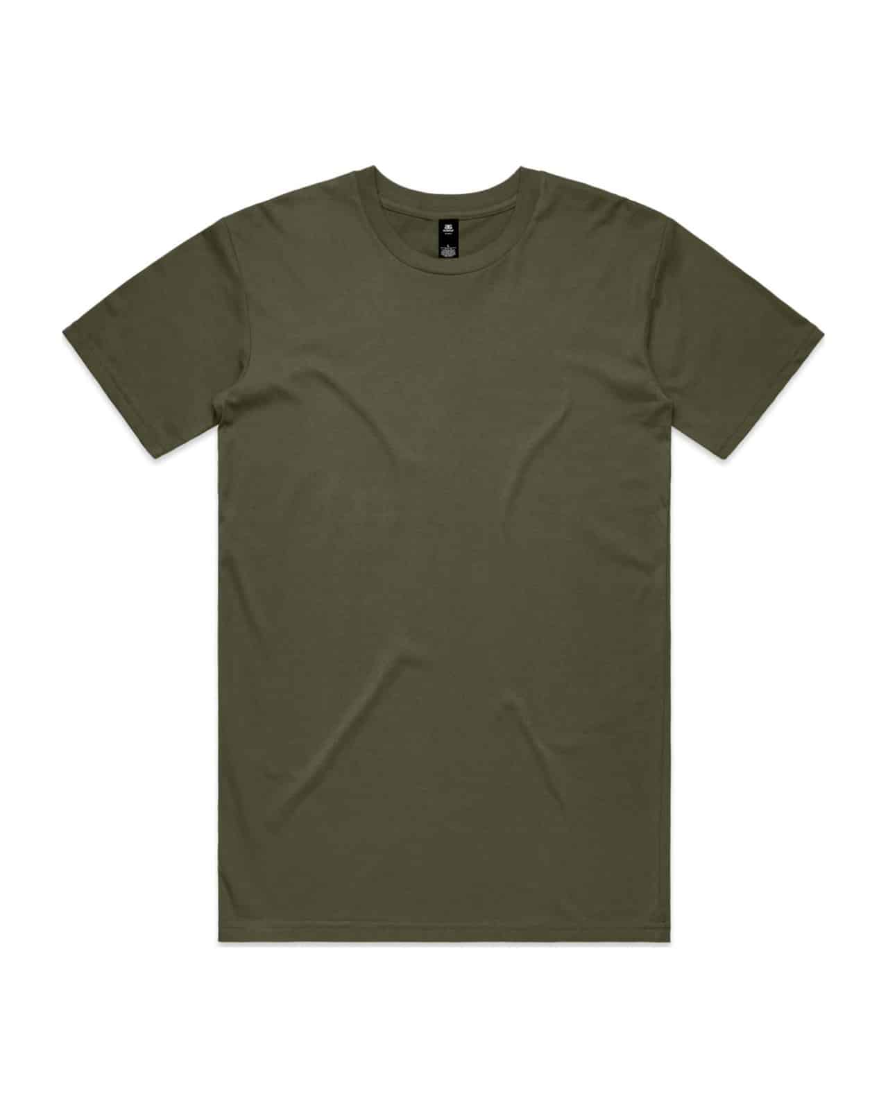 AS Colour 5001 T-Shirt Army – Vorderseite