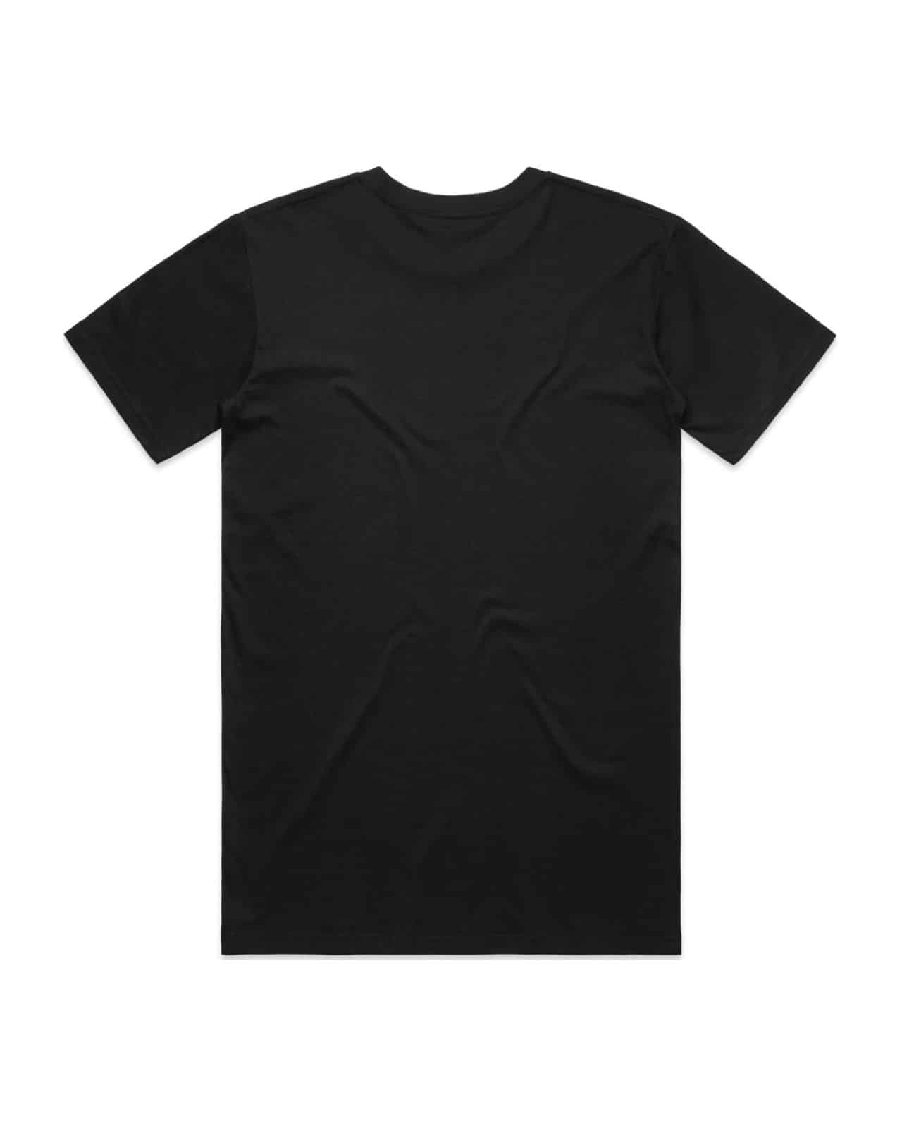 AS Colour 5001 T-Shirt Black – Rückseite