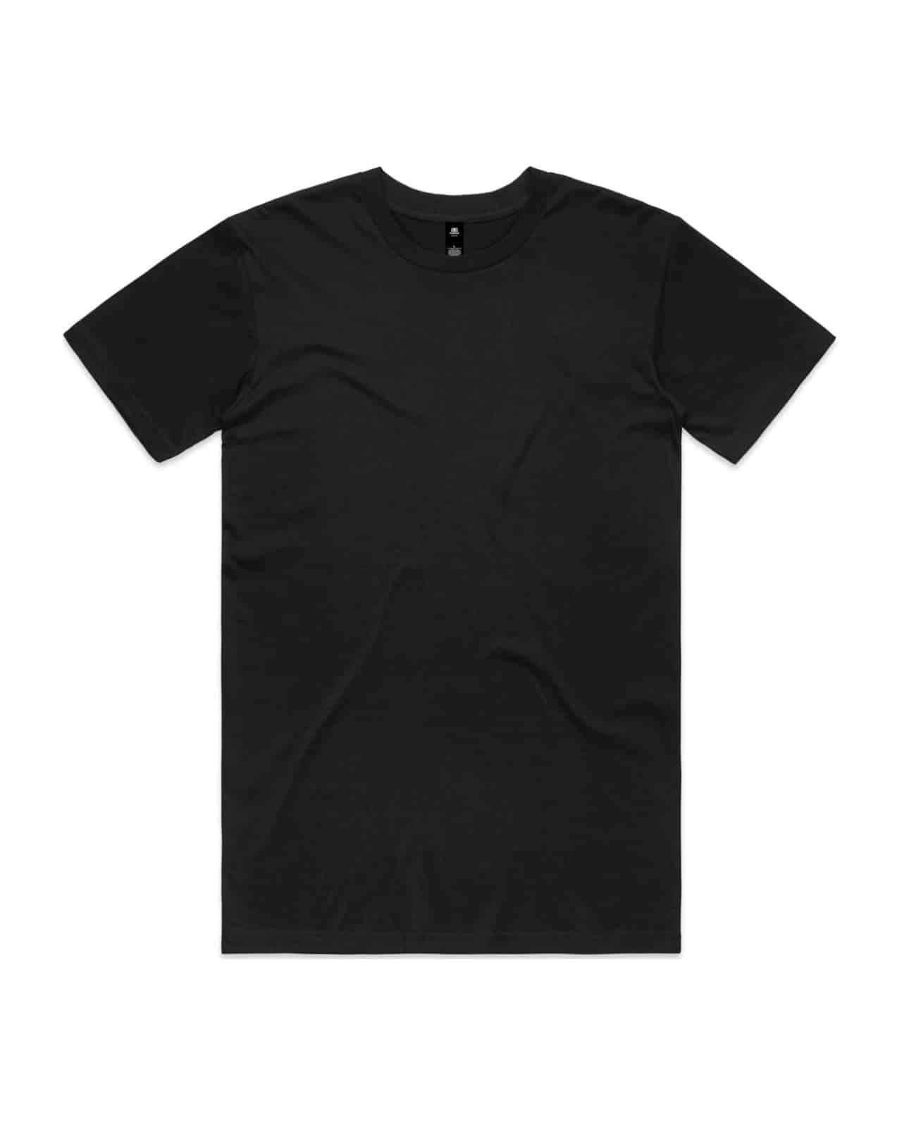 AS Colour 5001 T-Shirt Black – Vorderseite