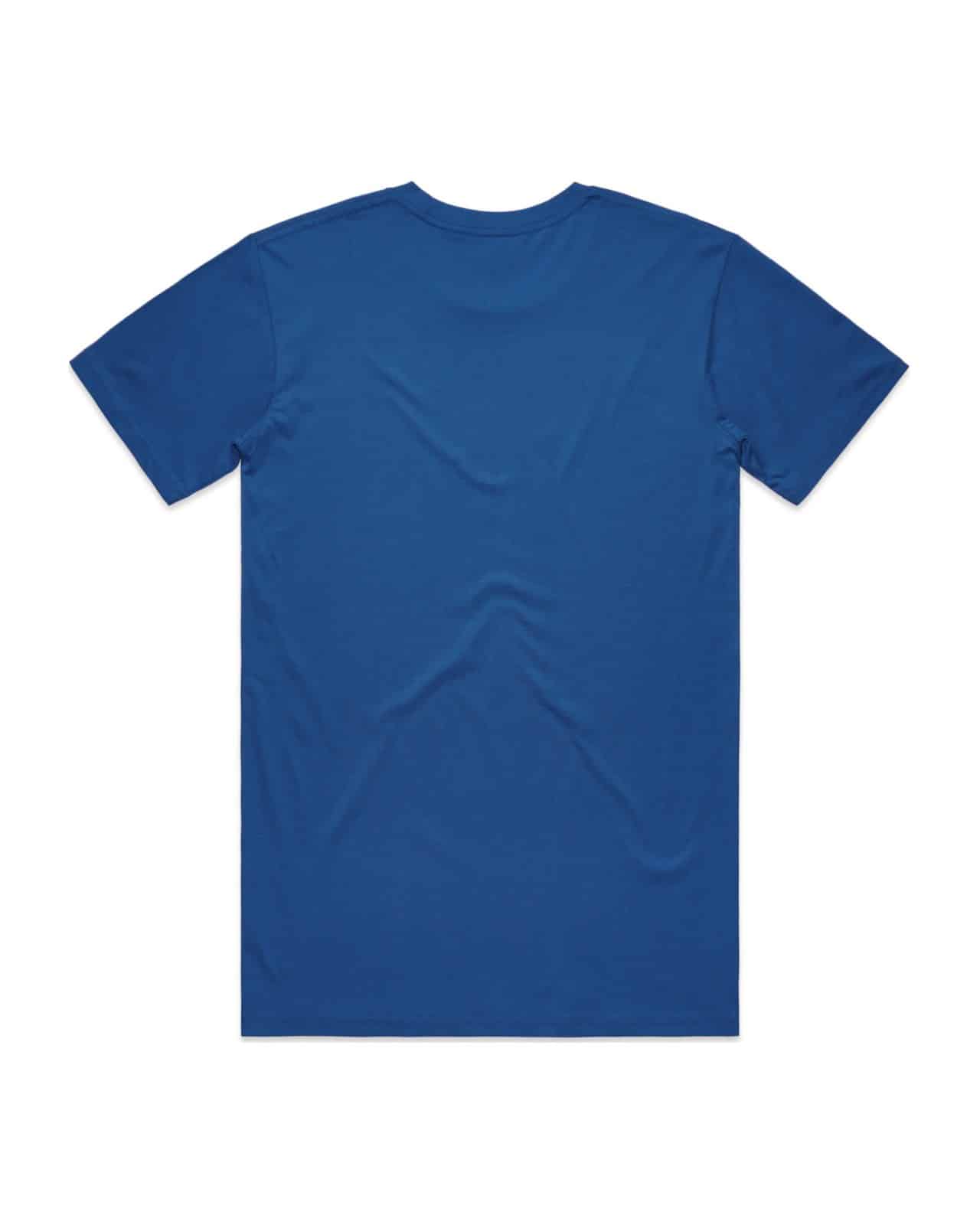 AS Colour 5001 T-Shirt Bright Royal – Rückseite