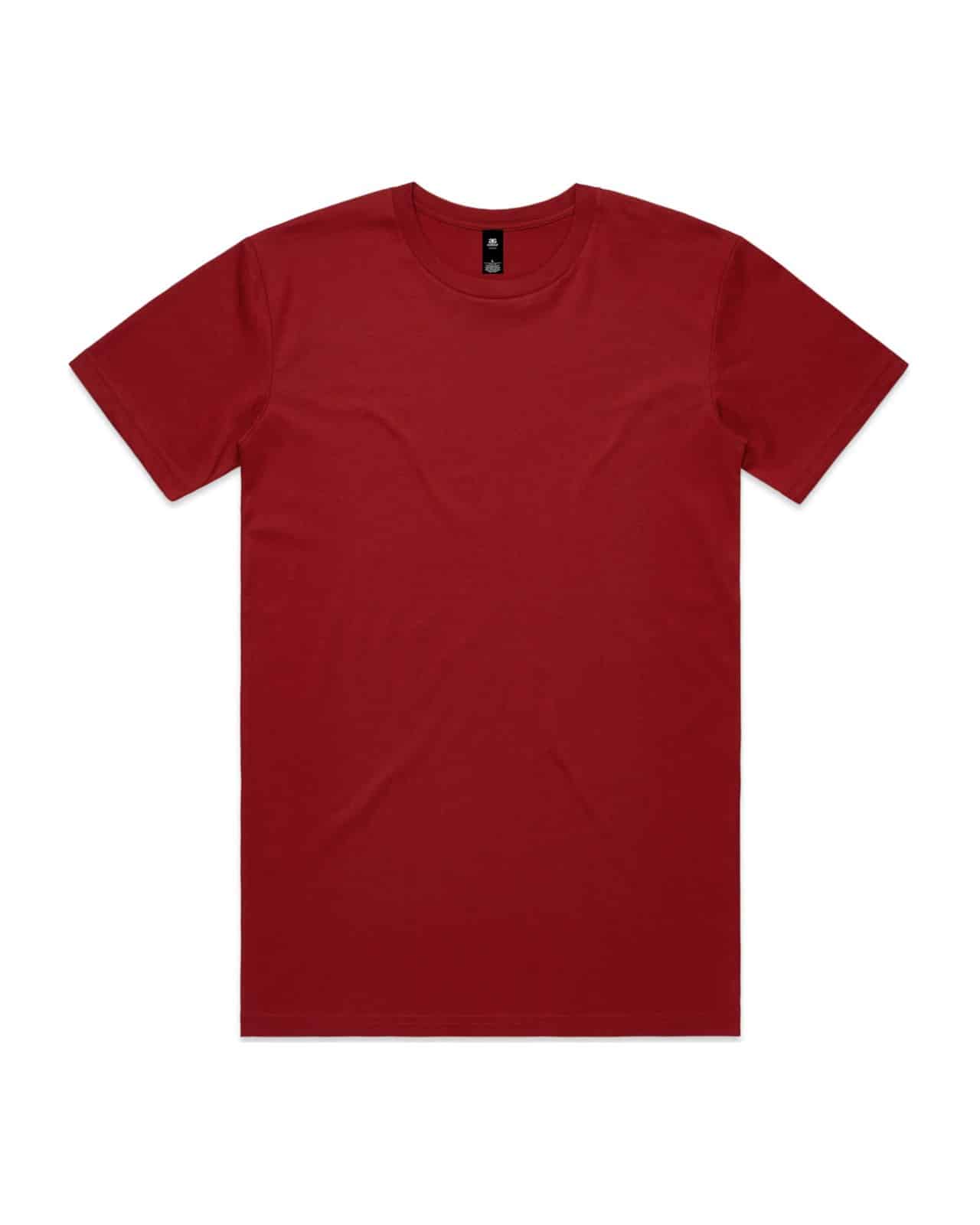 AS Colour 5001 T-Shirt Cardinal – Vorderseite