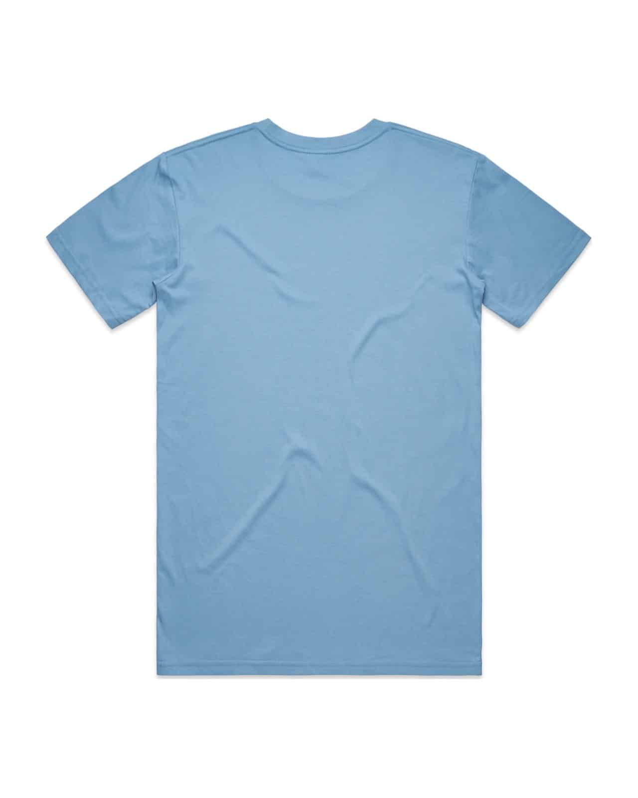 AS Colour 5001 T-Shirt Carolina Blue – Rückseite