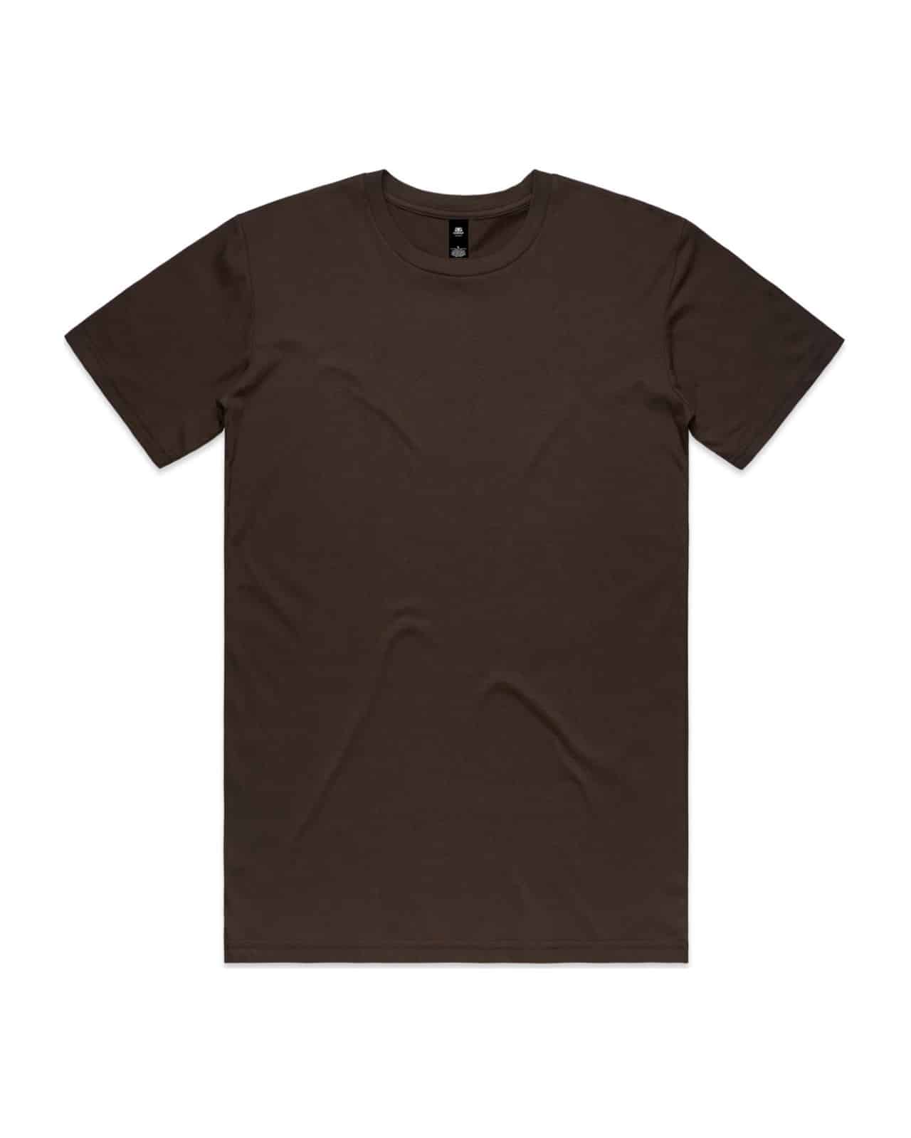 AS Colour 5001 T-Shirt Dark Chocolate – Vorderseite