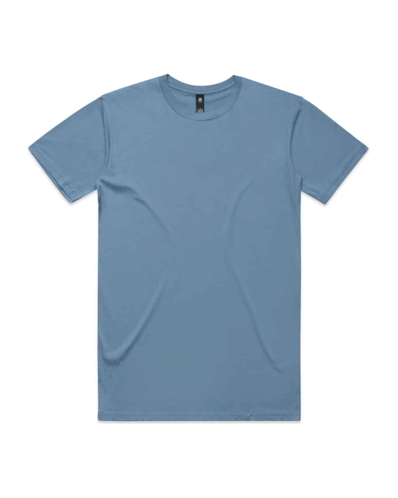 AS Colour 5001 T-Shirt Fog Blue – Vorderseite