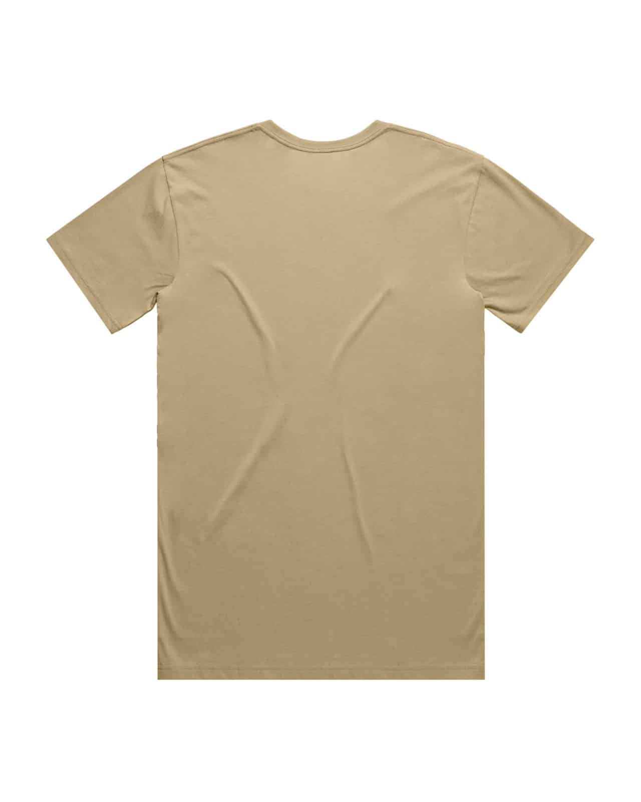 AS Colour 5001 T-Shirt Khaki – Rückseite