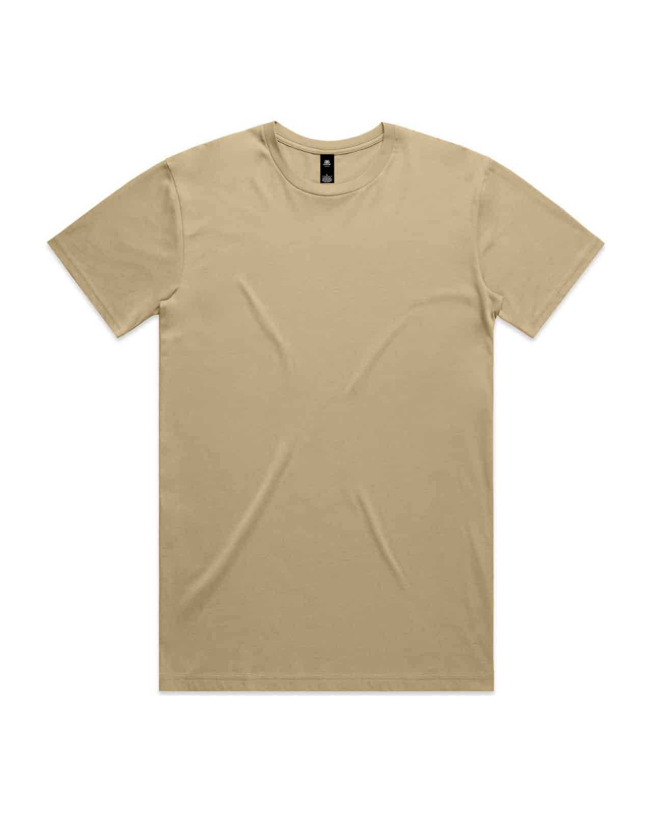 AS Colour 5001 T-Shirt Khaki – Vorderseite