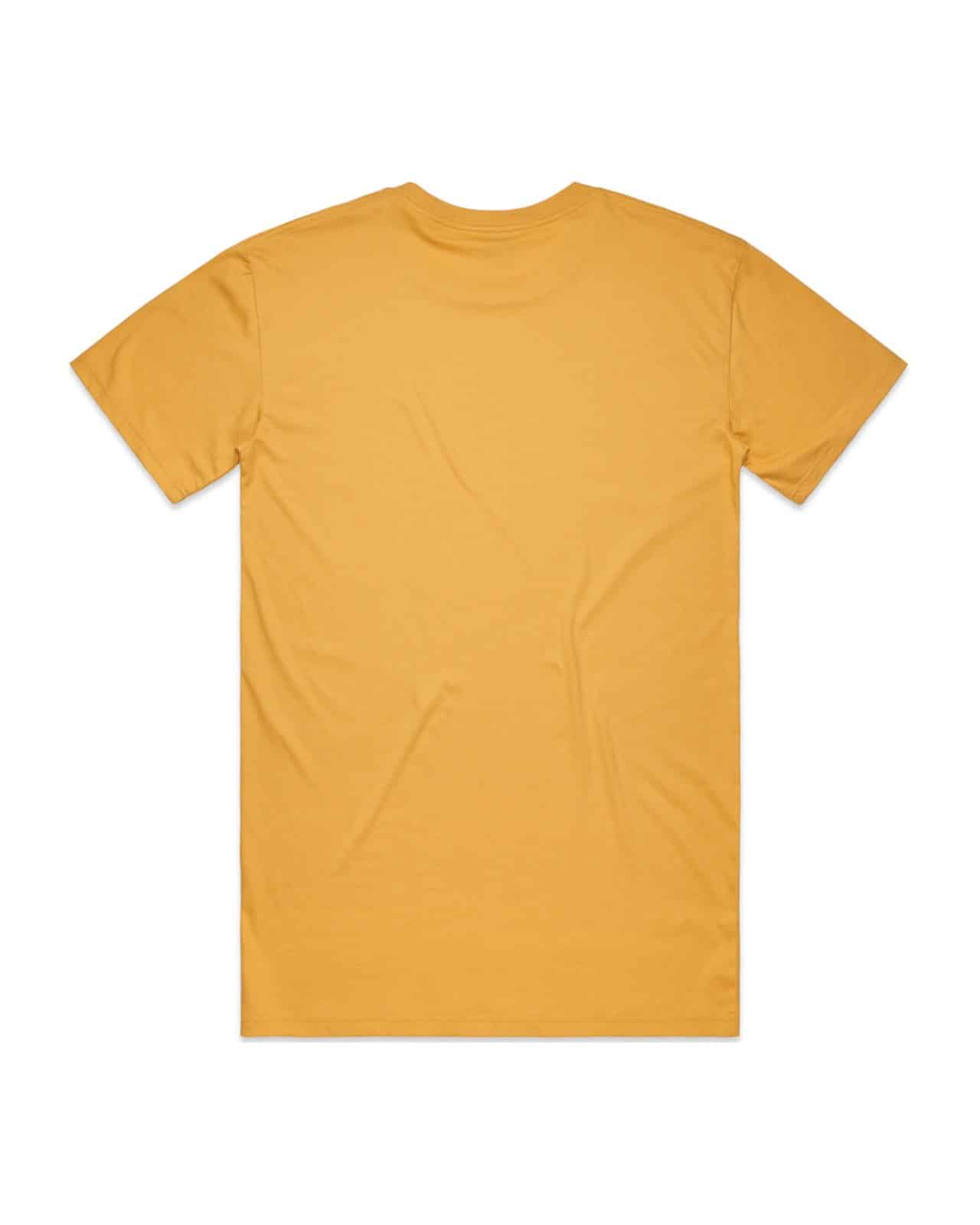 AS Colour 5001 T-Shirt Mustard – Rückseite