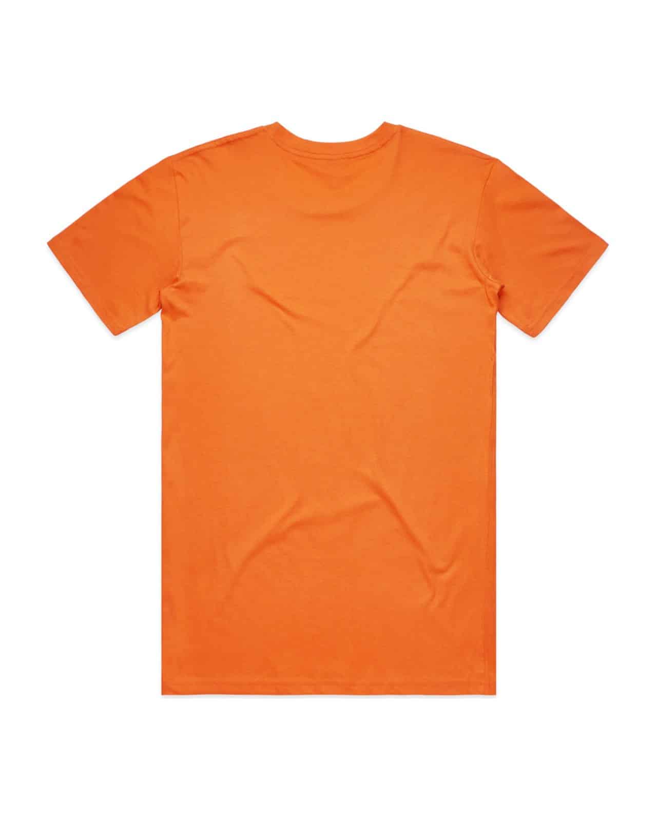 AS Colour 5001 T-Shirt Orange – Rückseite