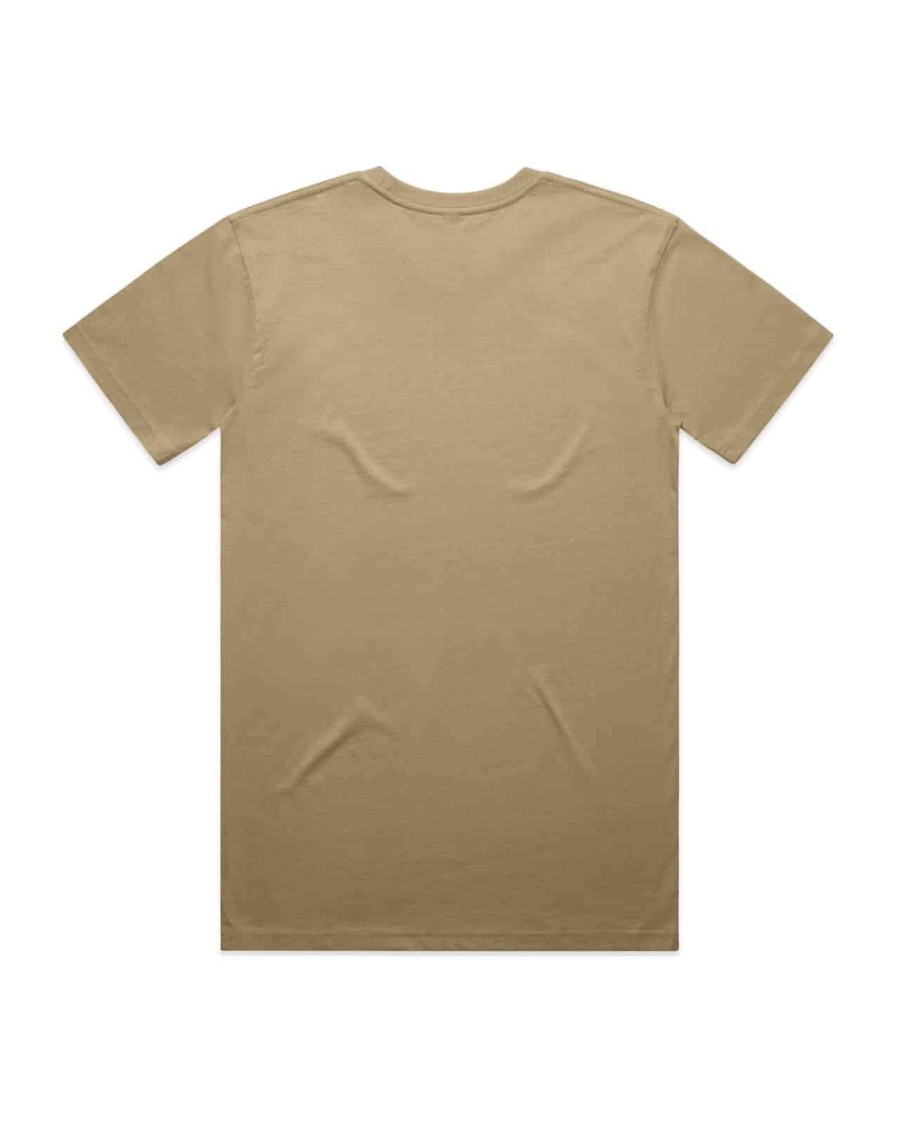 AS Colour 5001 T-Shirt Sand – Rückseite