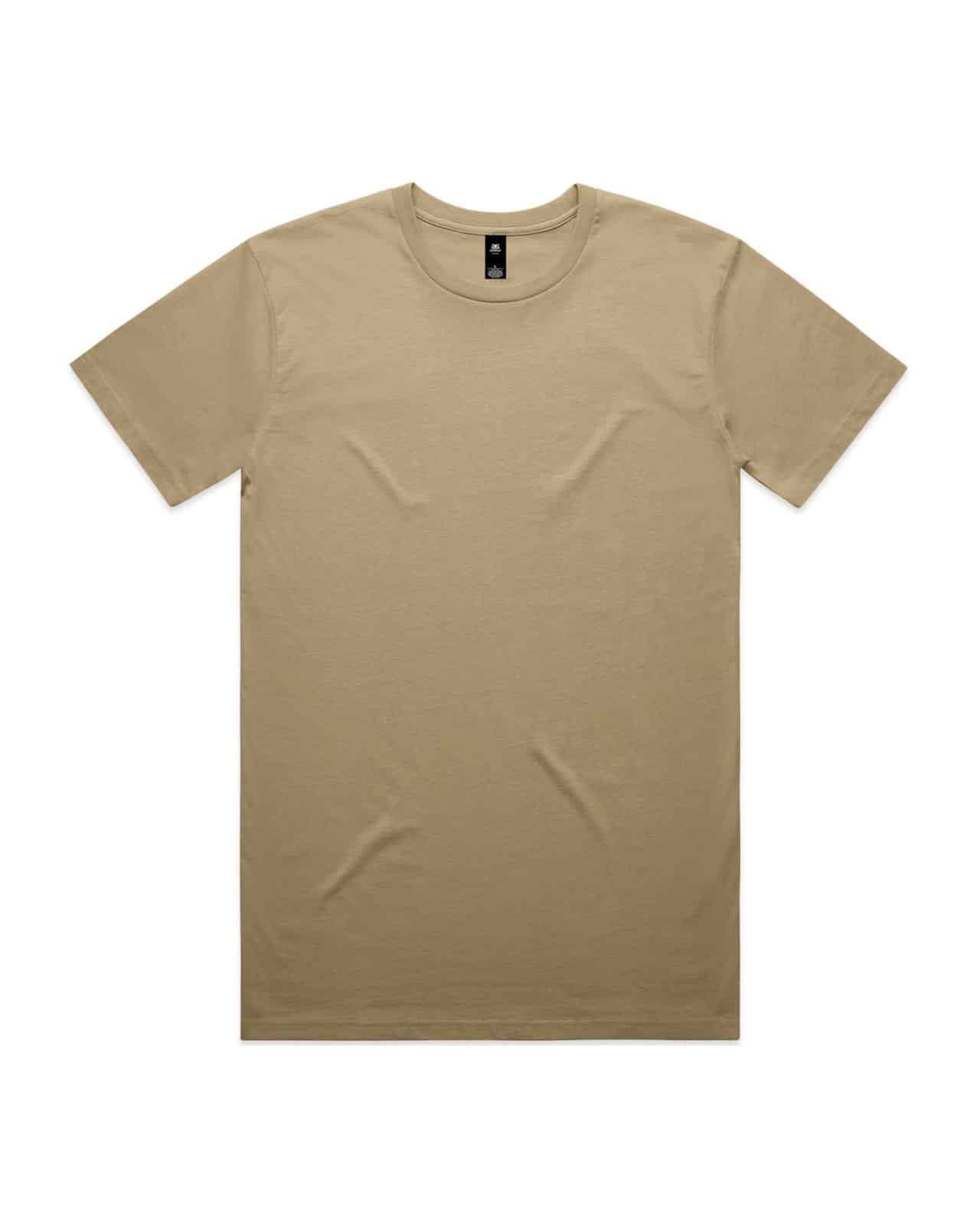AS Colour 5001 T-Shirt Sand – Vorderseite