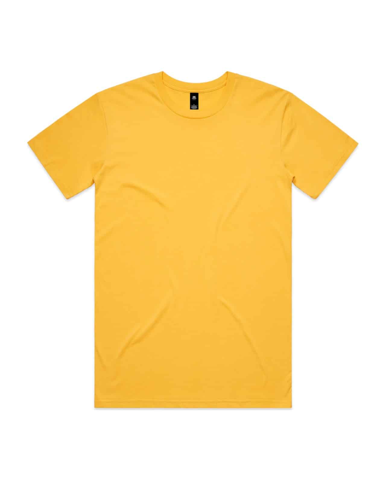 AS Colour 5001 T-Shirt Yellow – Vorderseite