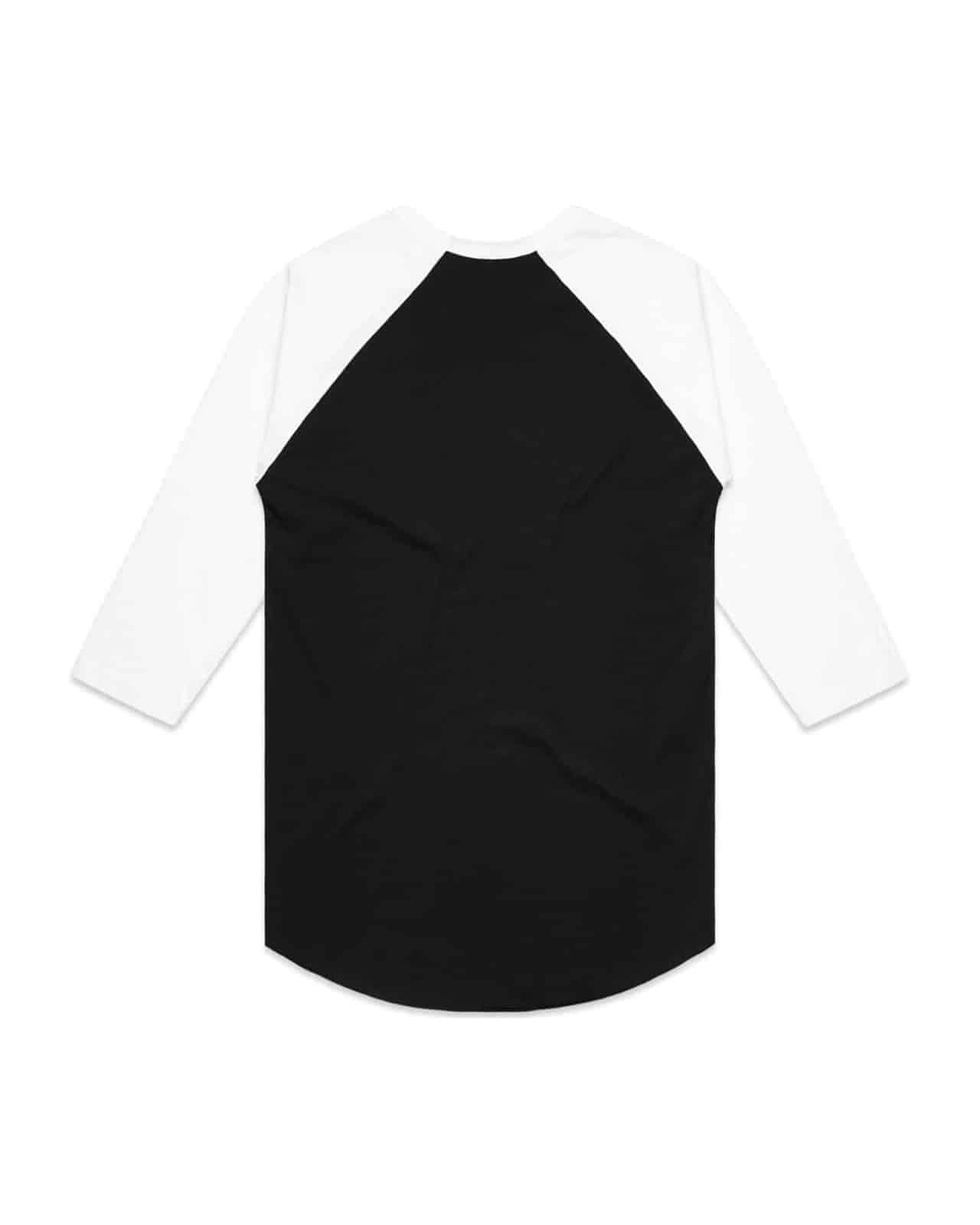 AS Colour 5012 T-Shirt Black/White – Rückseite