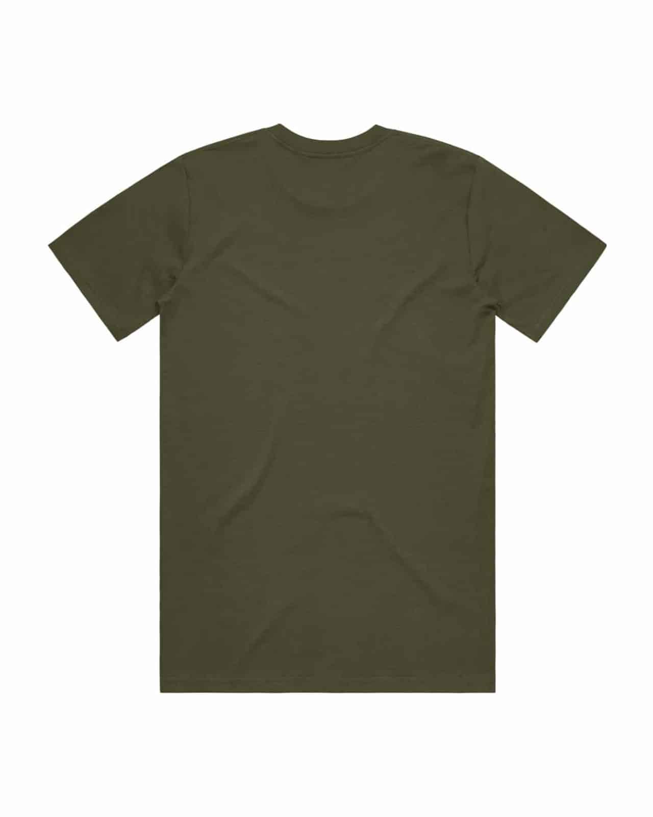 AS Colour 5026 T-Shirt Army – Rückseite