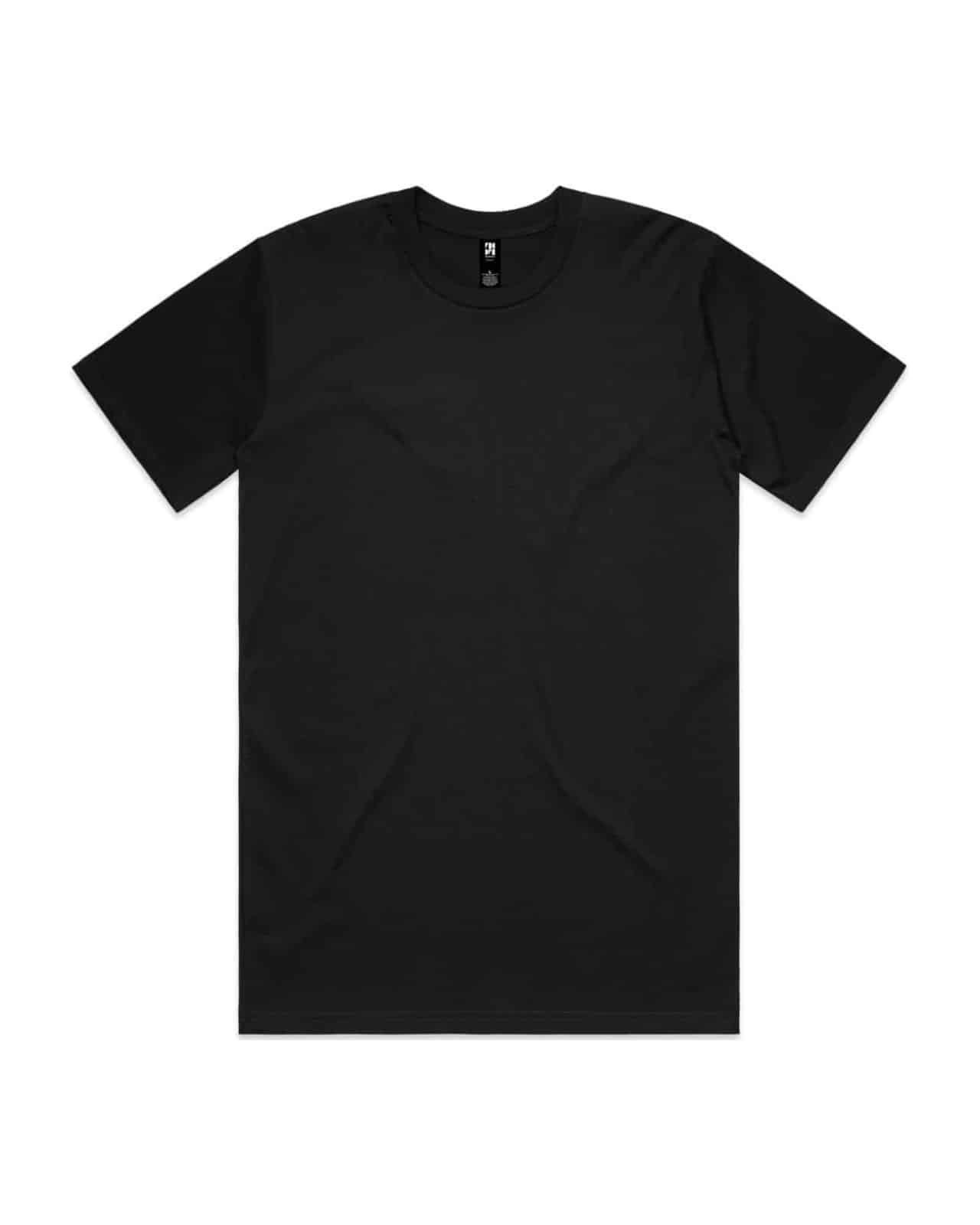 AS Colour 5026 T-Shirt Black – Vorderseite