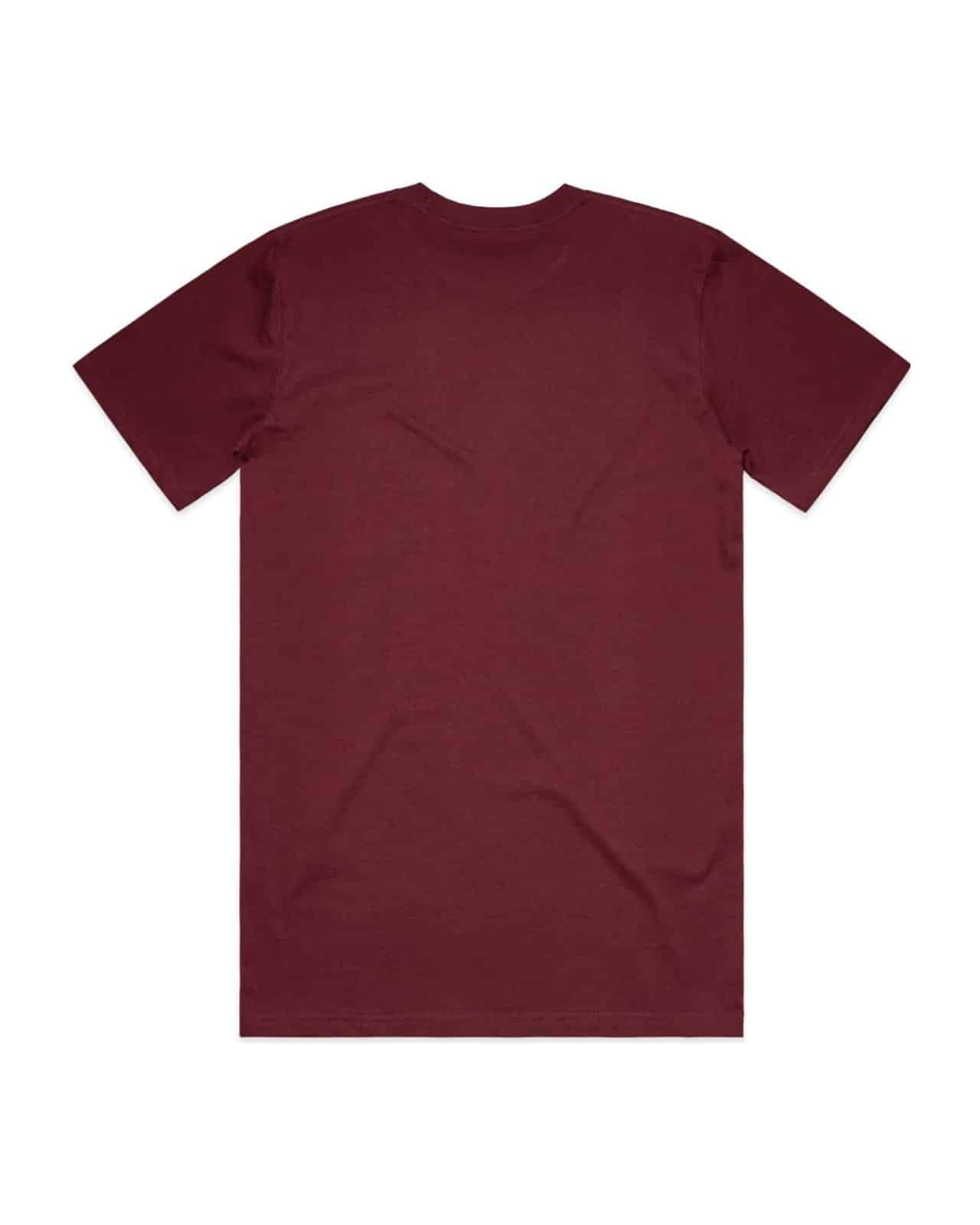 AS Colour 5026 T-Shirt Burgundy – Rückseite