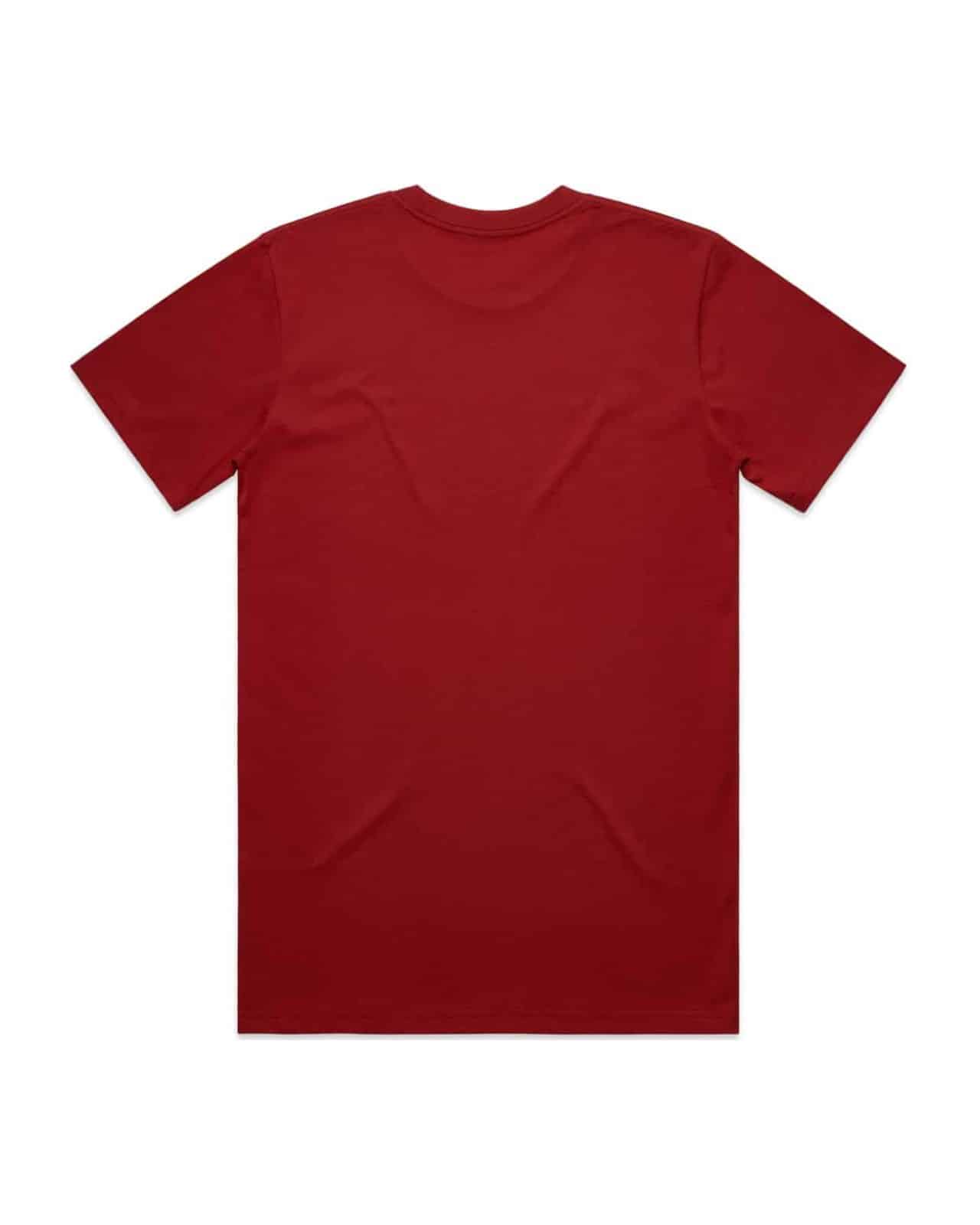 AS Colour 5026 T-Shirt Cardinal – Rückseite