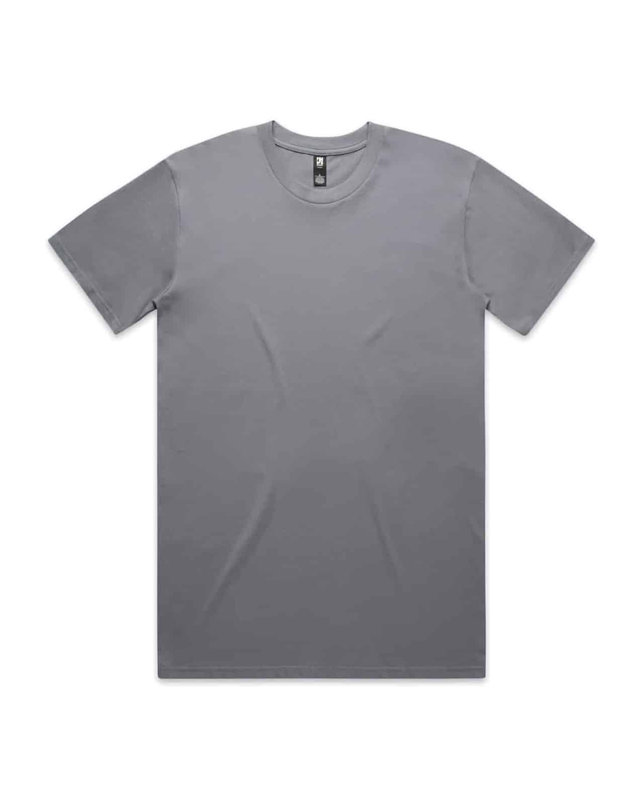 AS Colour 5026 T-Shirt Gravel – Vorderseite