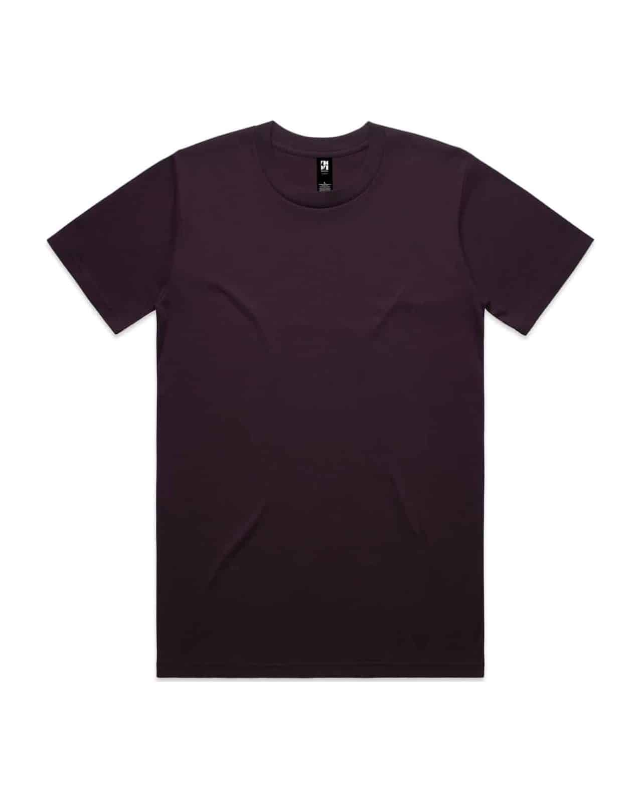 AS Colour 5026 T-Shirt Plum – Vorderseite