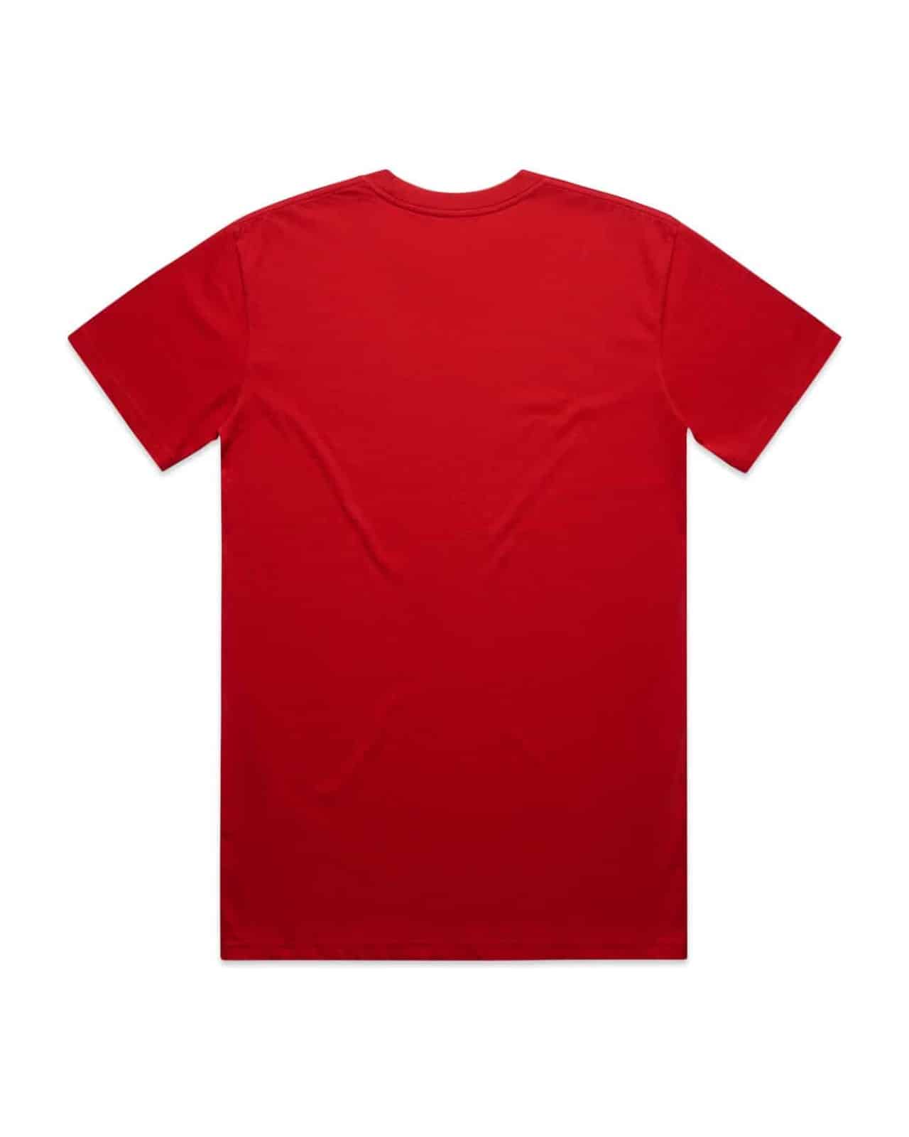 AS Colour 5026 T-Shirt Red – Rückseite