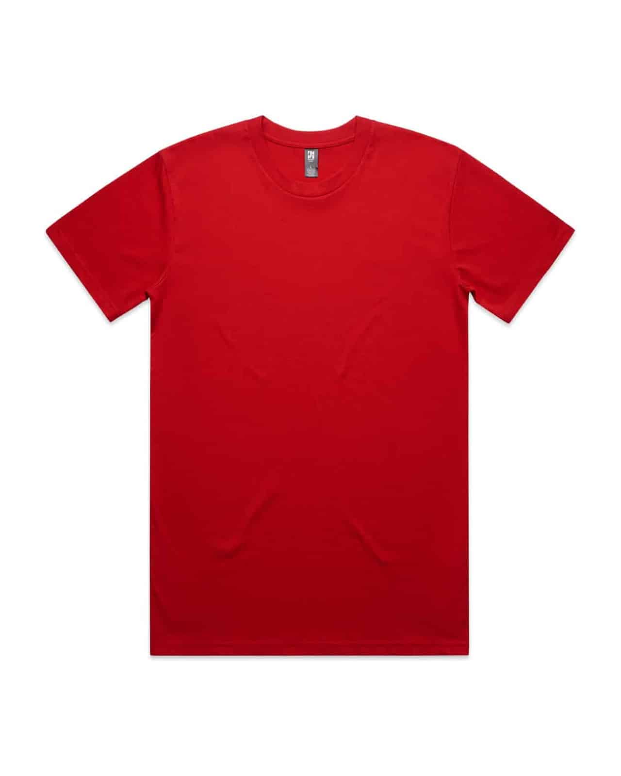 AS Colour 5026 T-Shirt Red – Vorderseite