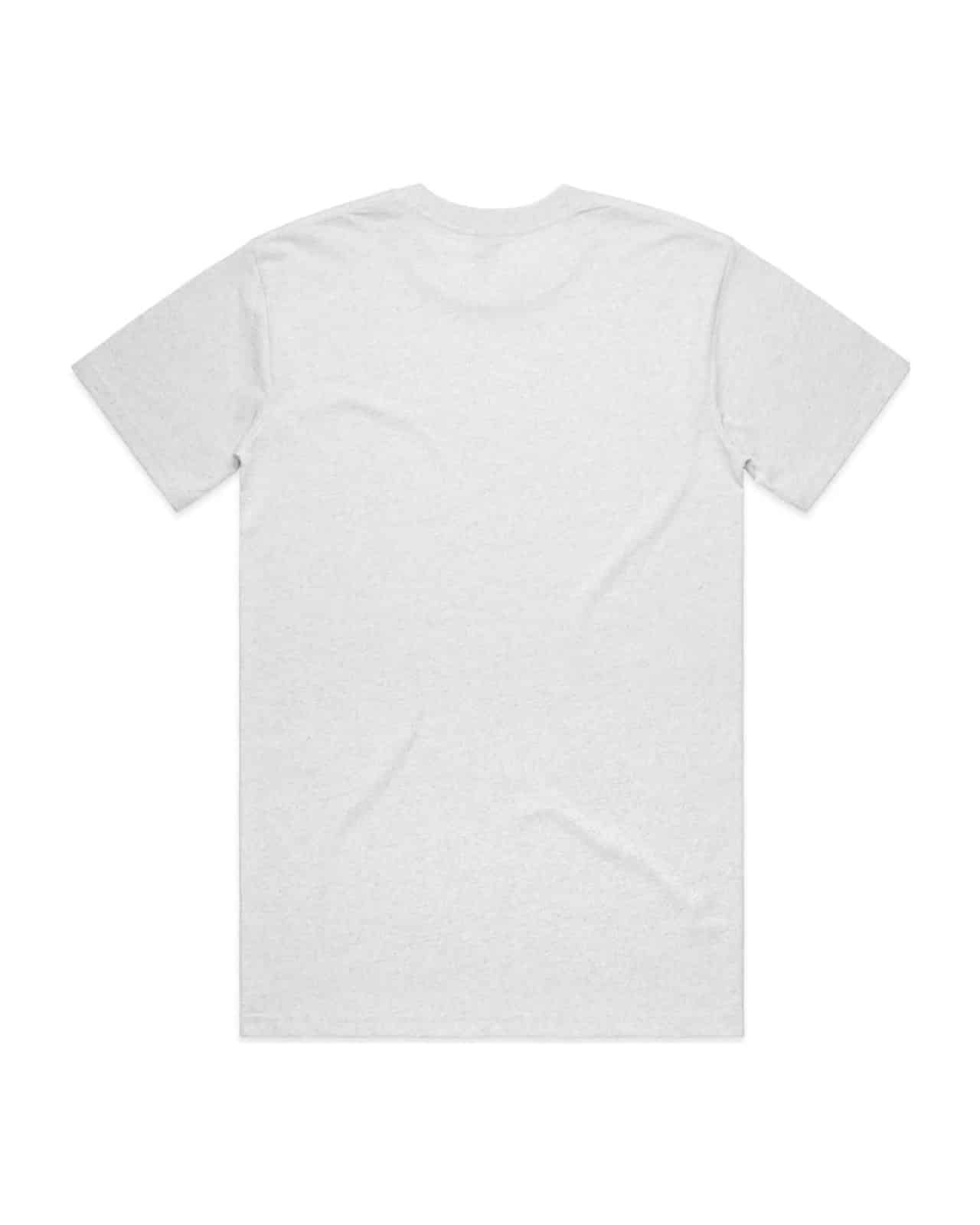AS Colour 5026 T-Shirt White Heather – Rückseite