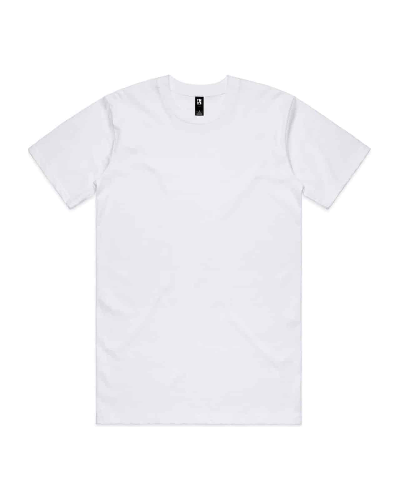 AS Colour 5026 T-Shirt White – Vorderseite